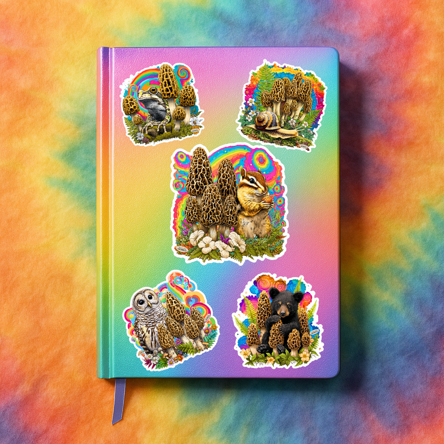 Groovy Forest & Morels Stickers