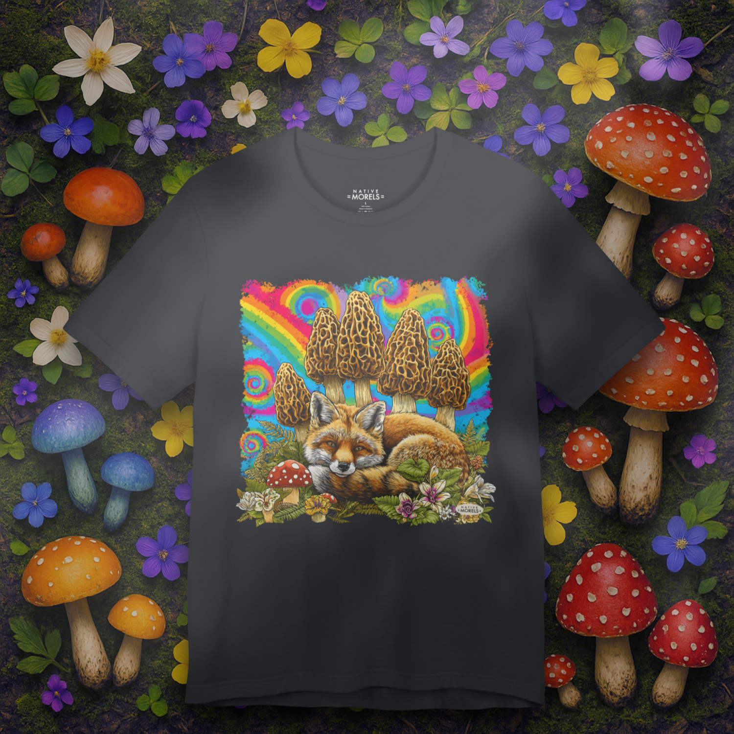 Groovy Forest & Morels Tees