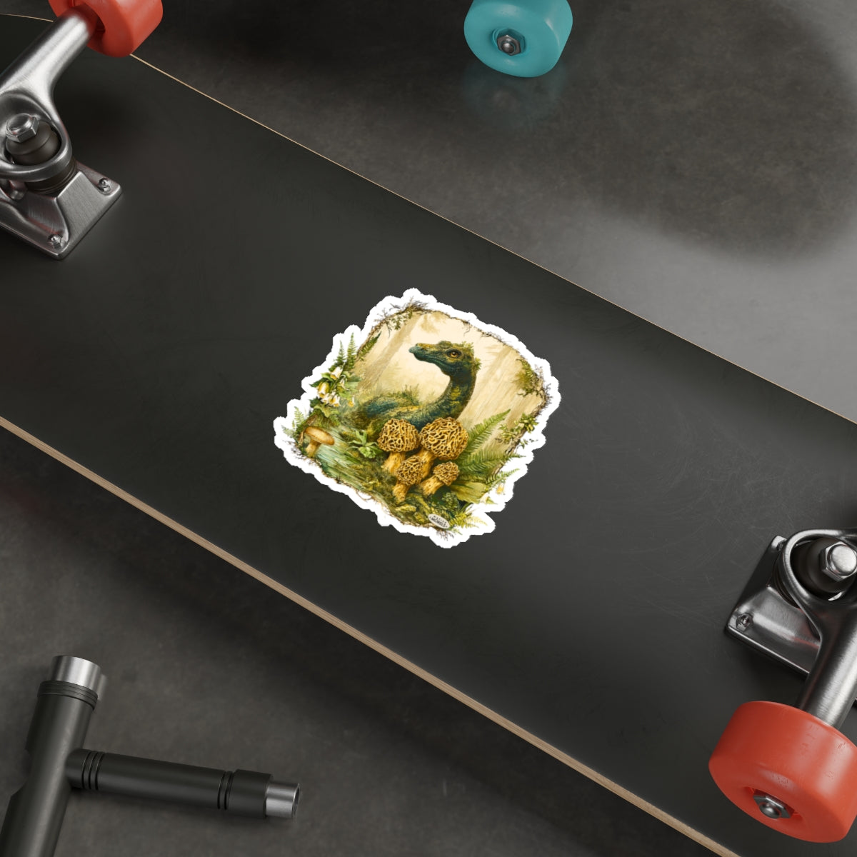 Loch Ness & Morels Mystical Forest Die-Cut Decal