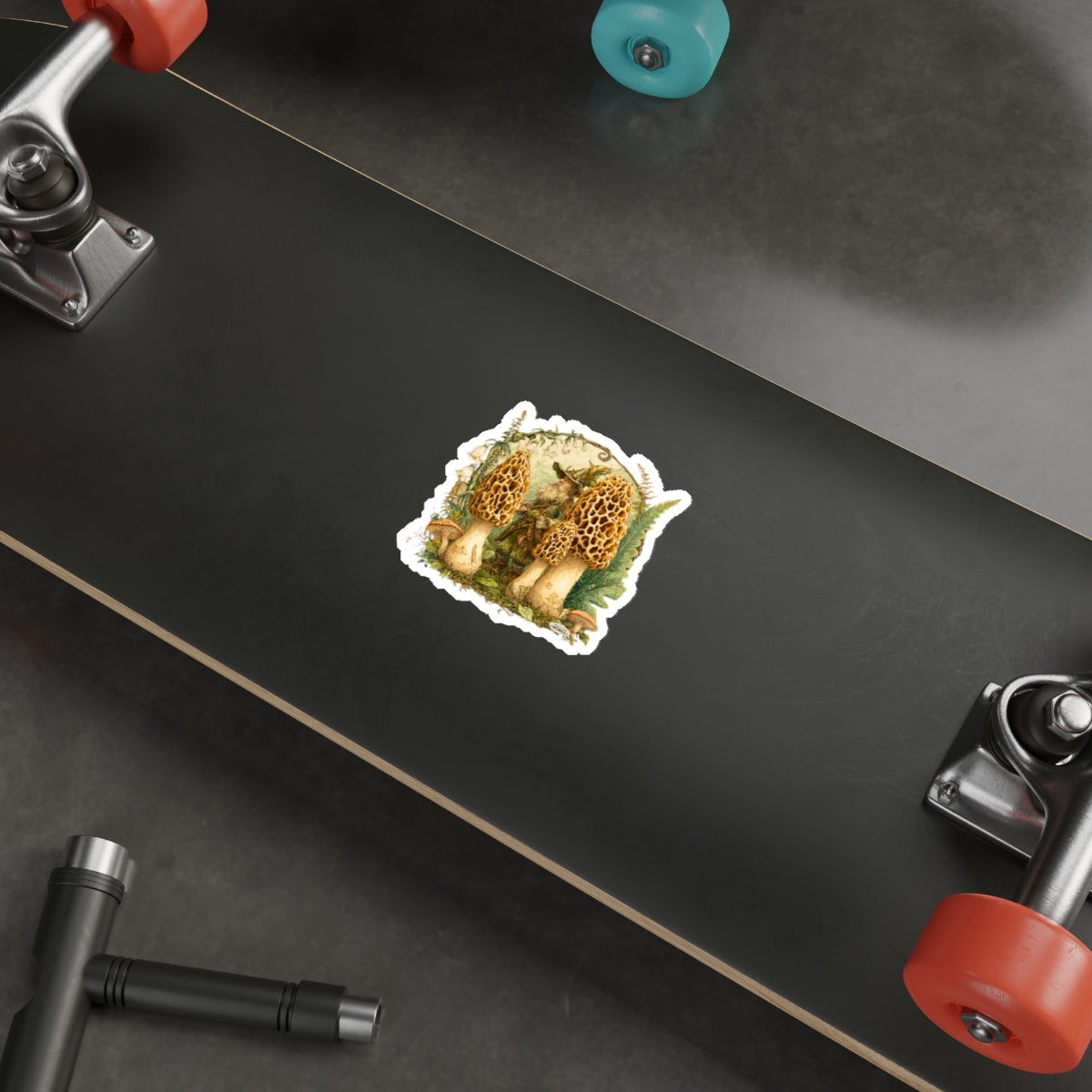Gnome & Morels Mystical Forest Die-Cut Decal