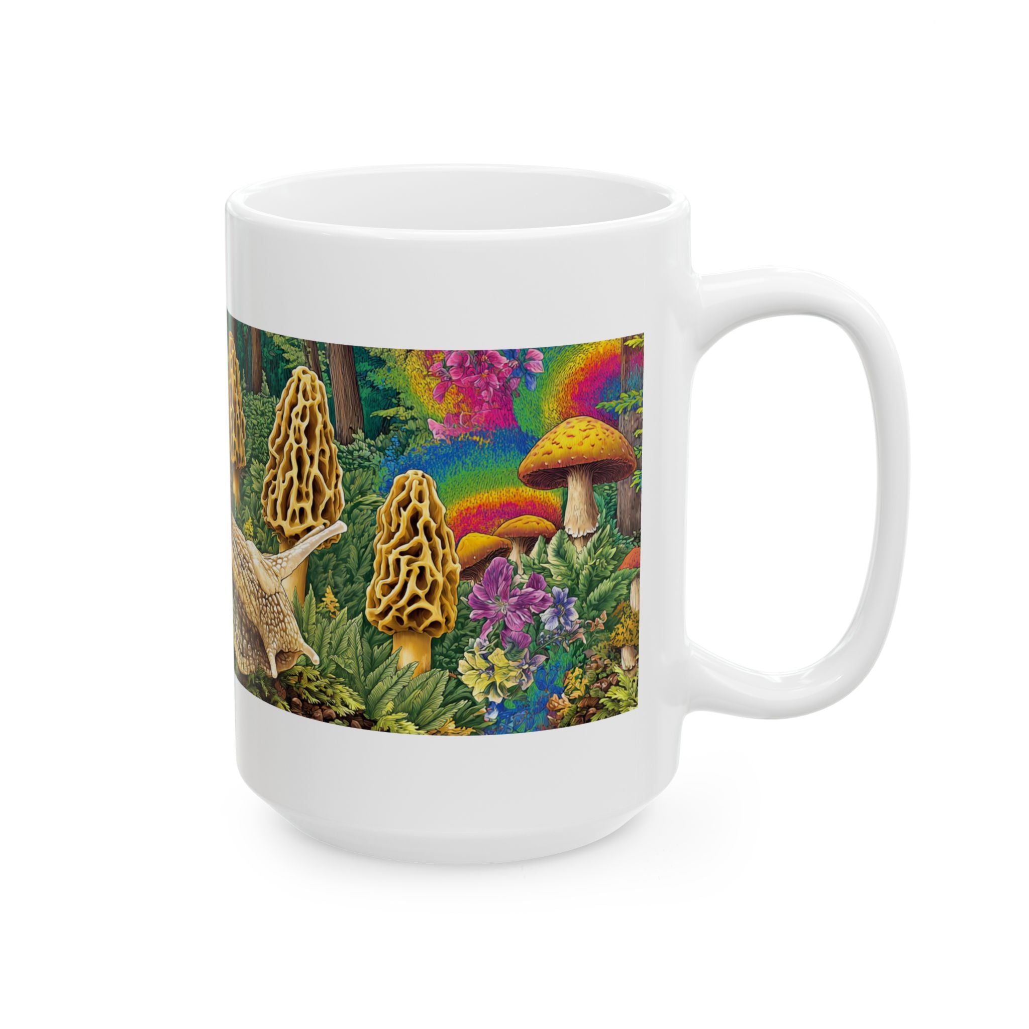 Snail & Morels Groovy Forest Mug
