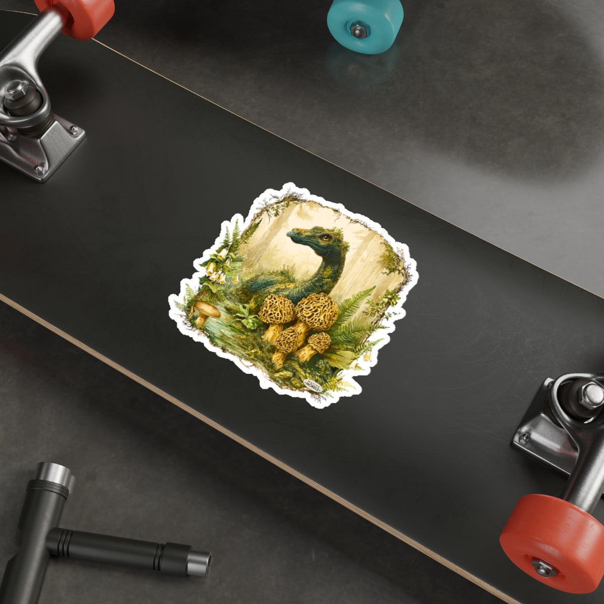 Loch Ness & Morels Mystical Forest Die-Cut Decal