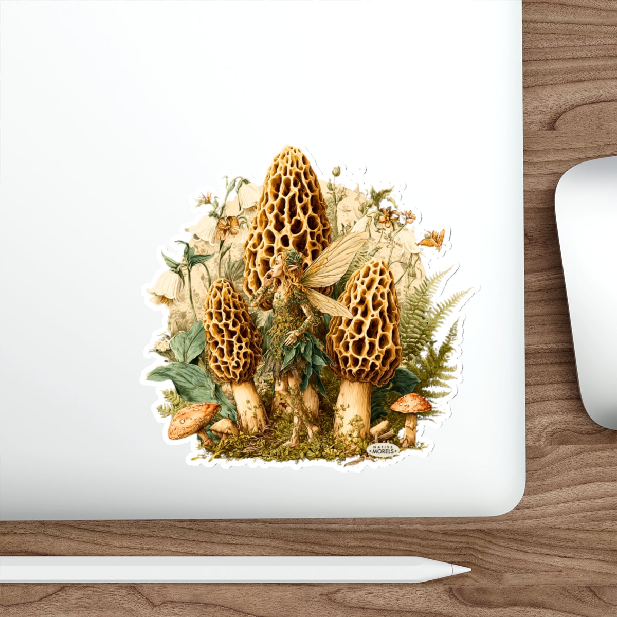 Fairy & Morels Mystical Forest Die-Cut Decal
