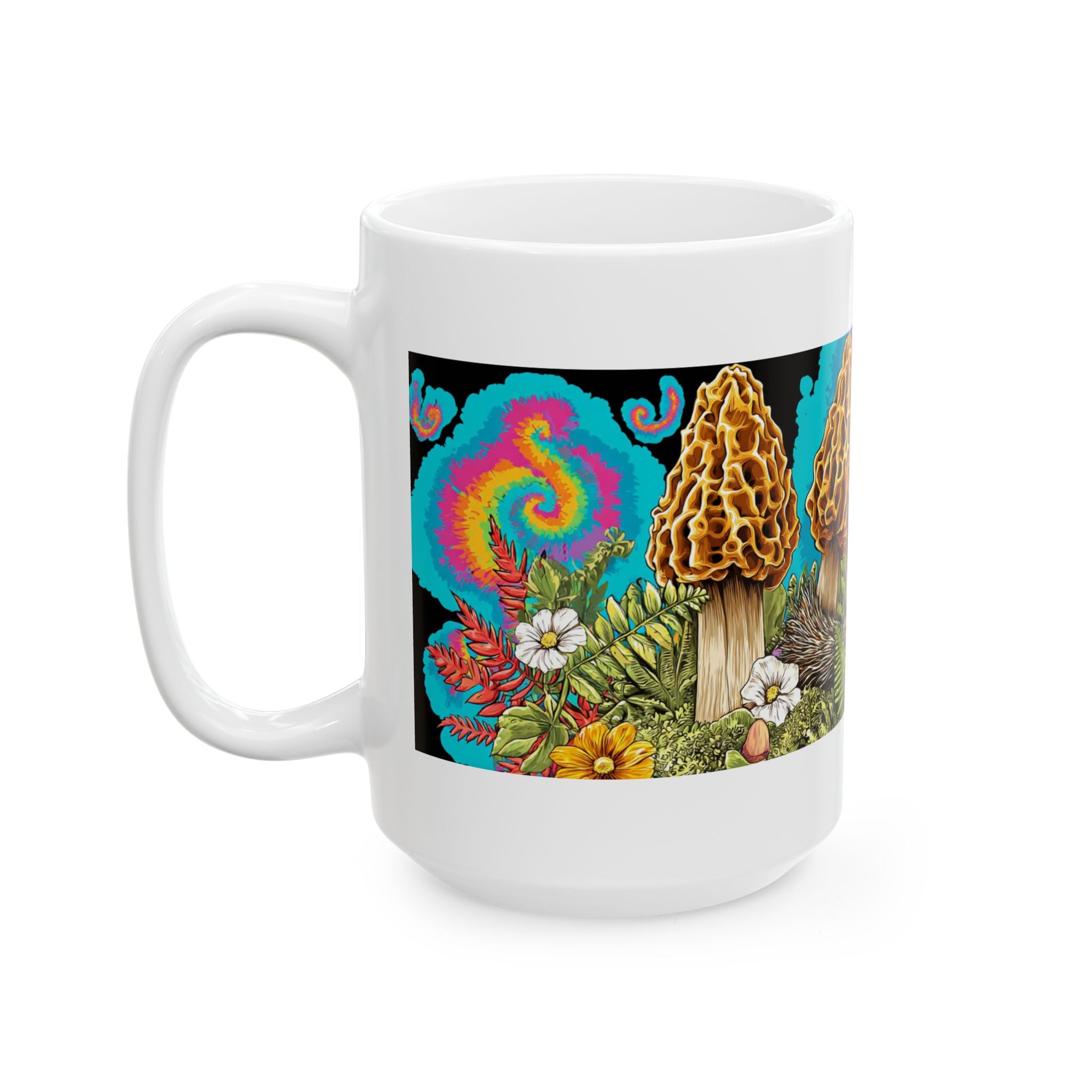 Chipmunk & Morels Groovy Forest Mug