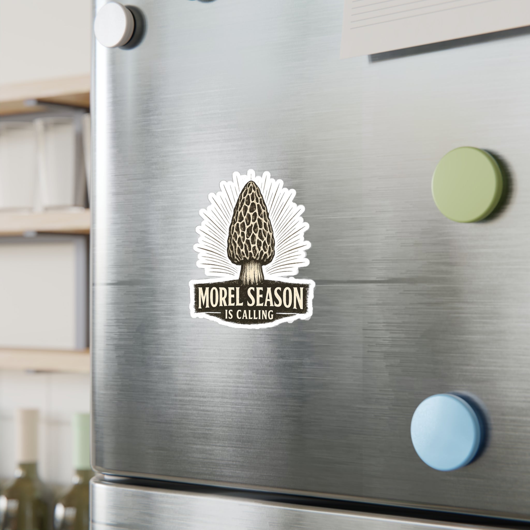 Morel Season Is Calling Sticker | Spring Forager Decal – Native Morels™