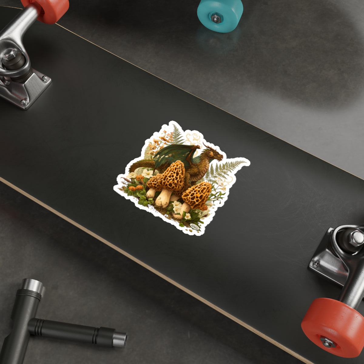 Dragon & Morels Mystical Forest Die-Cut Decal