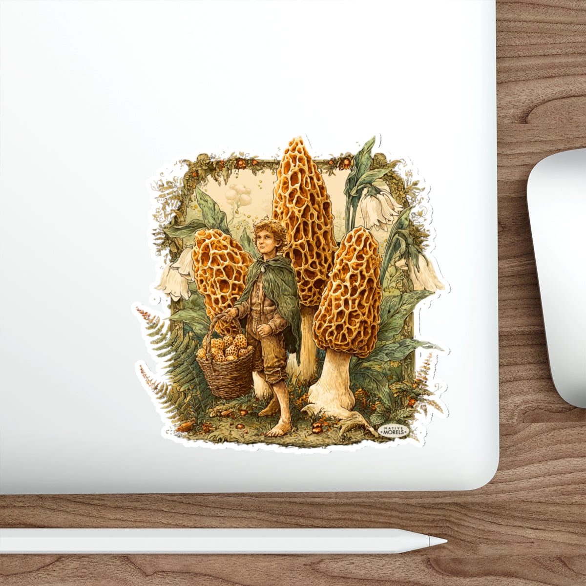 Hobbit & Morels Mystical Forest Die-Cut Decal