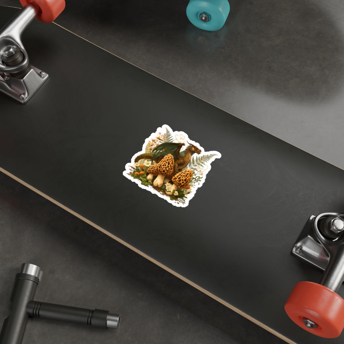 Dragon & Morels Mystical Forest Die-Cut Decal
