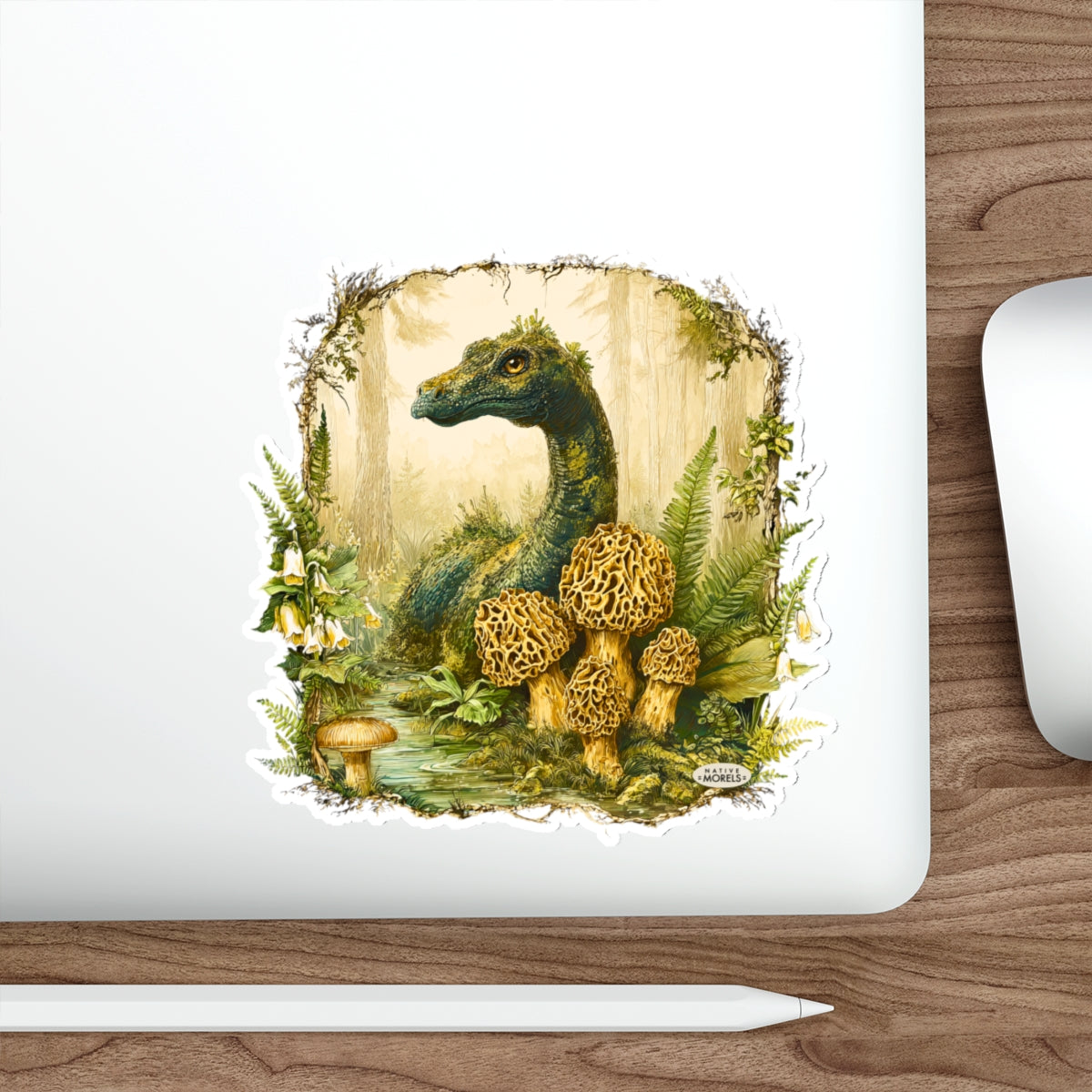 Loch Ness & Morels Mystical Forest Die-Cut Decal