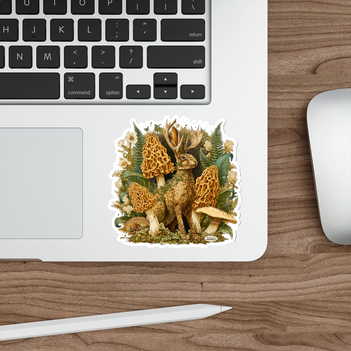 Jackalope & Morels Mystical Forest Die-Cut Decal