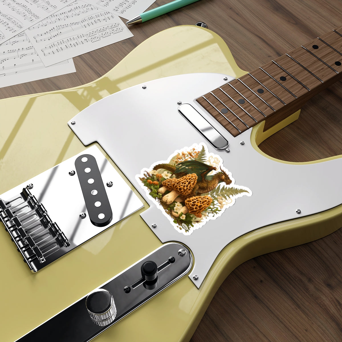 Dragon & Morels Mystical Forest Die-Cut Decal