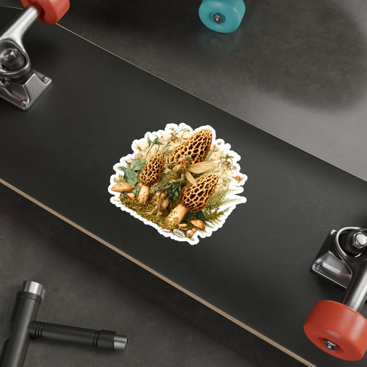 Fairy & Morels Mystical Forest Die-Cut Decal