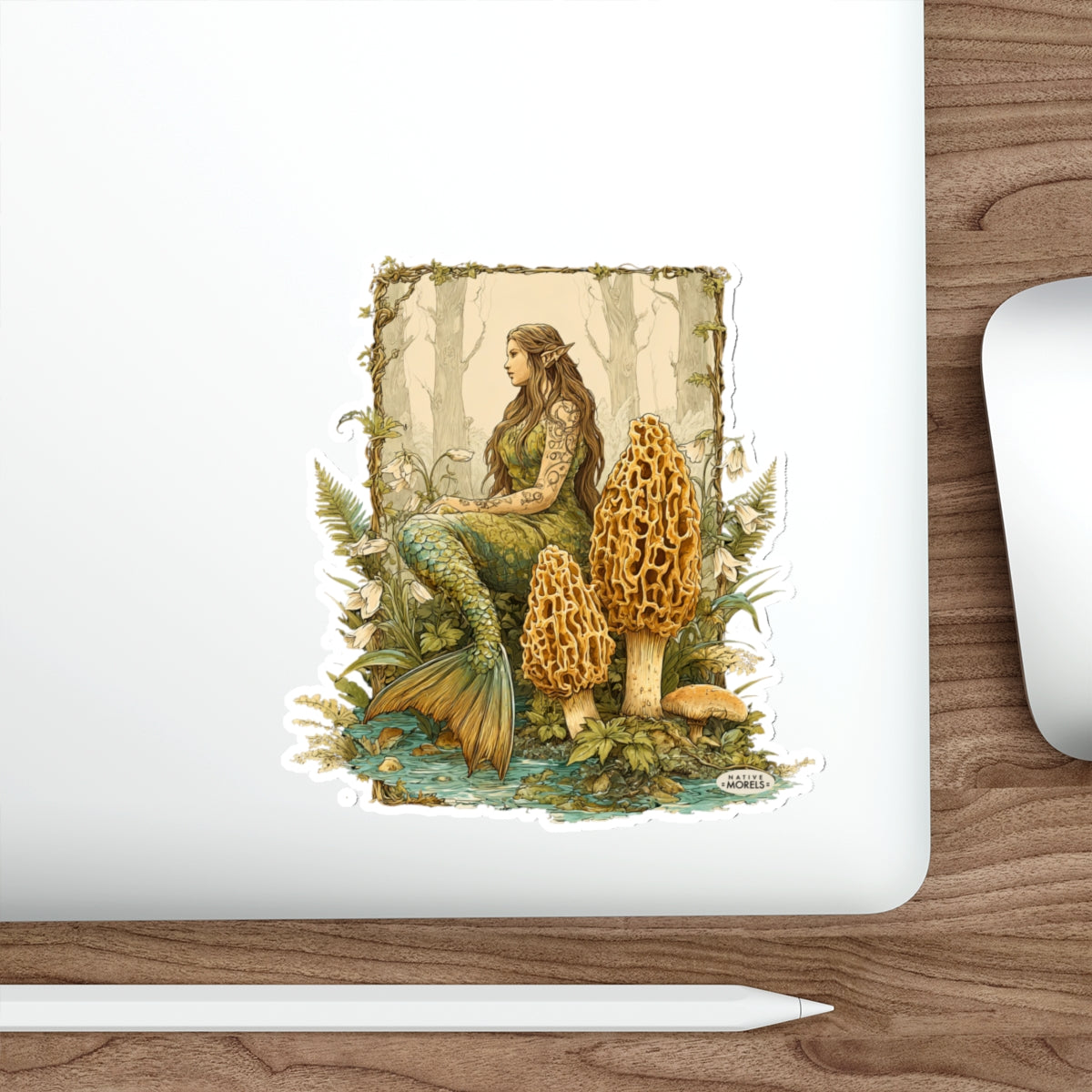 Mermaid & Morels Mystical Forest Die-Cut Decal