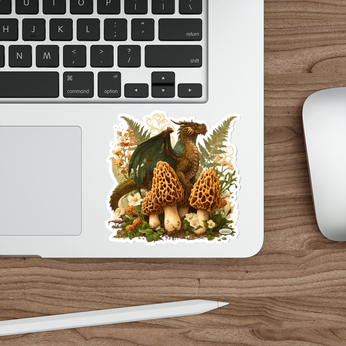 Dragon & Morels Mystical Forest Die-Cut Decal