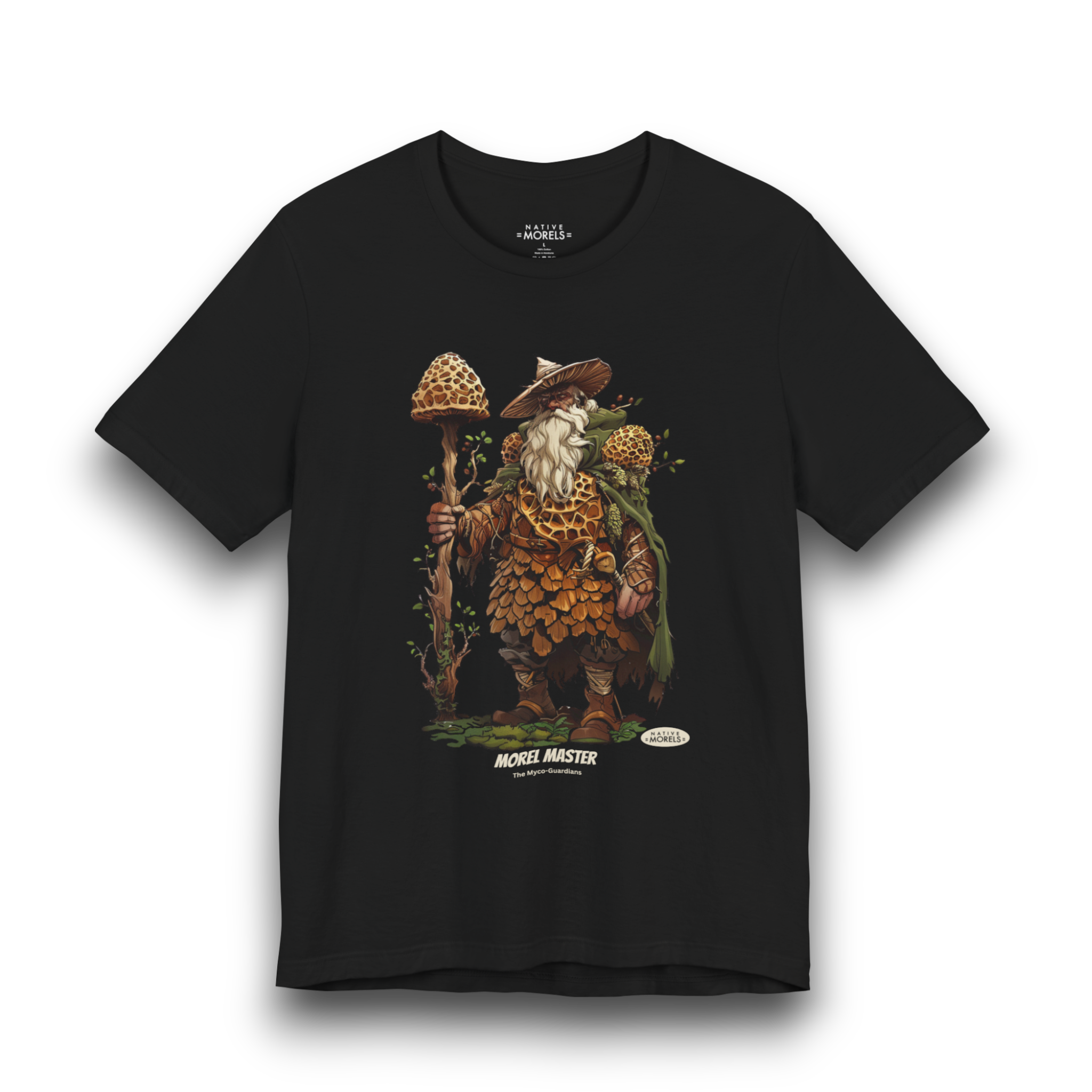Morel Master™ | The Myco-Guardians Forest League | Native Morels Shirt