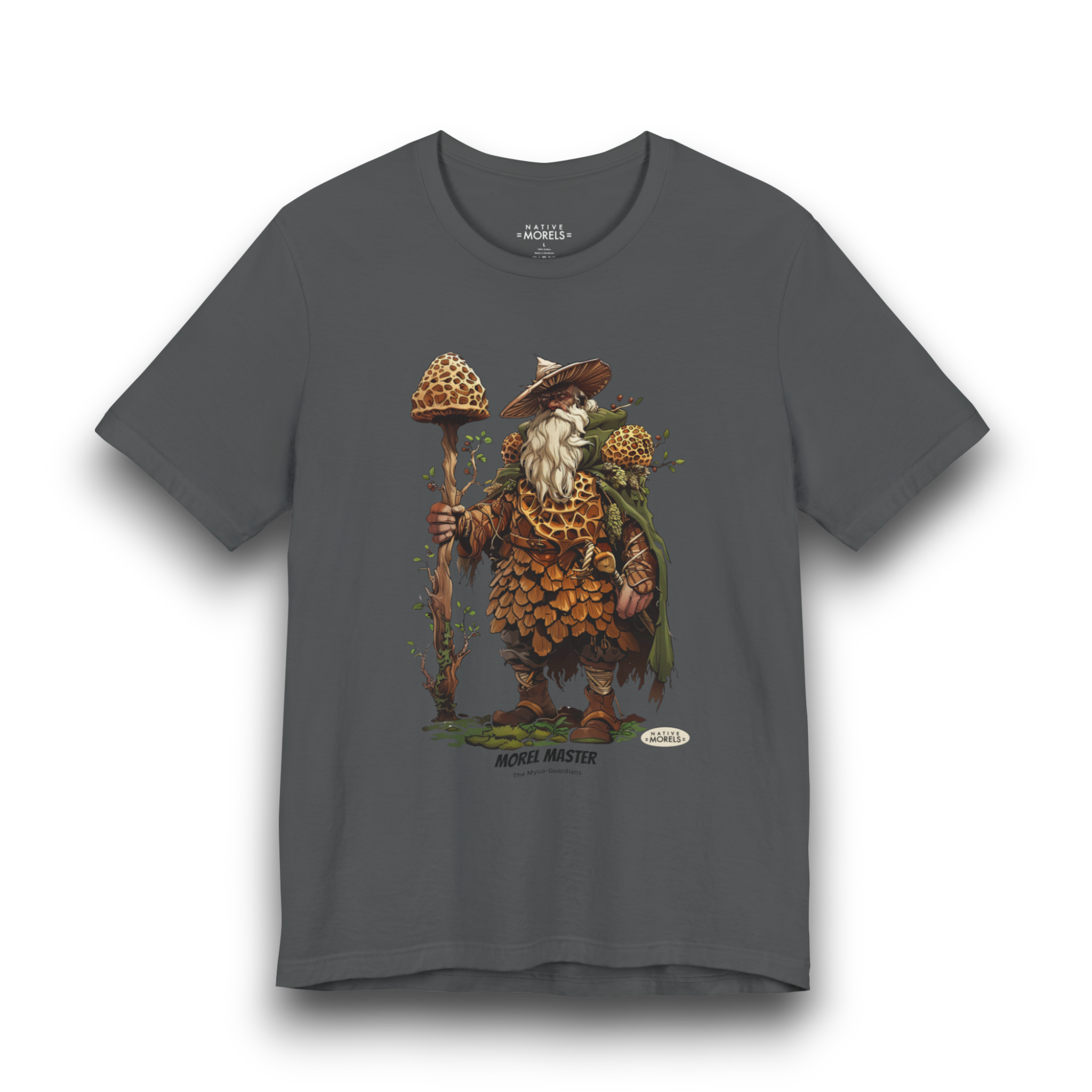 Morel Master™ | The Myco-Guardians Forest League | Native Morels Shirt