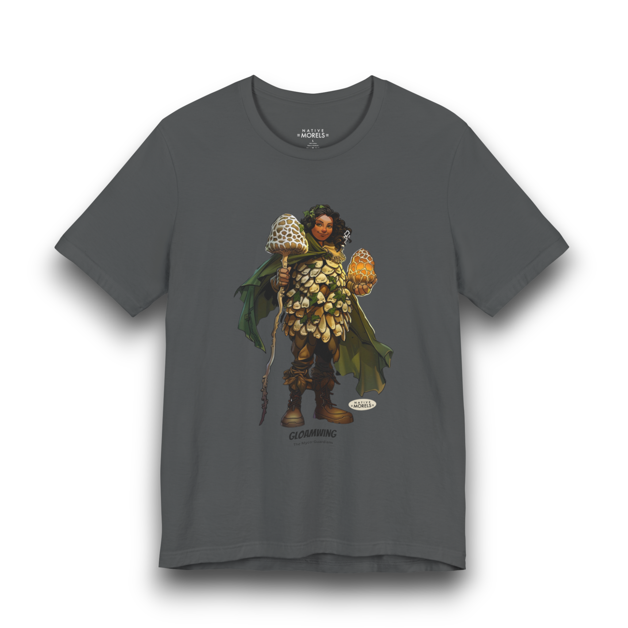 Gloamwing™ | The Myco-Guardians™ Forest League | Native Morels Shirt