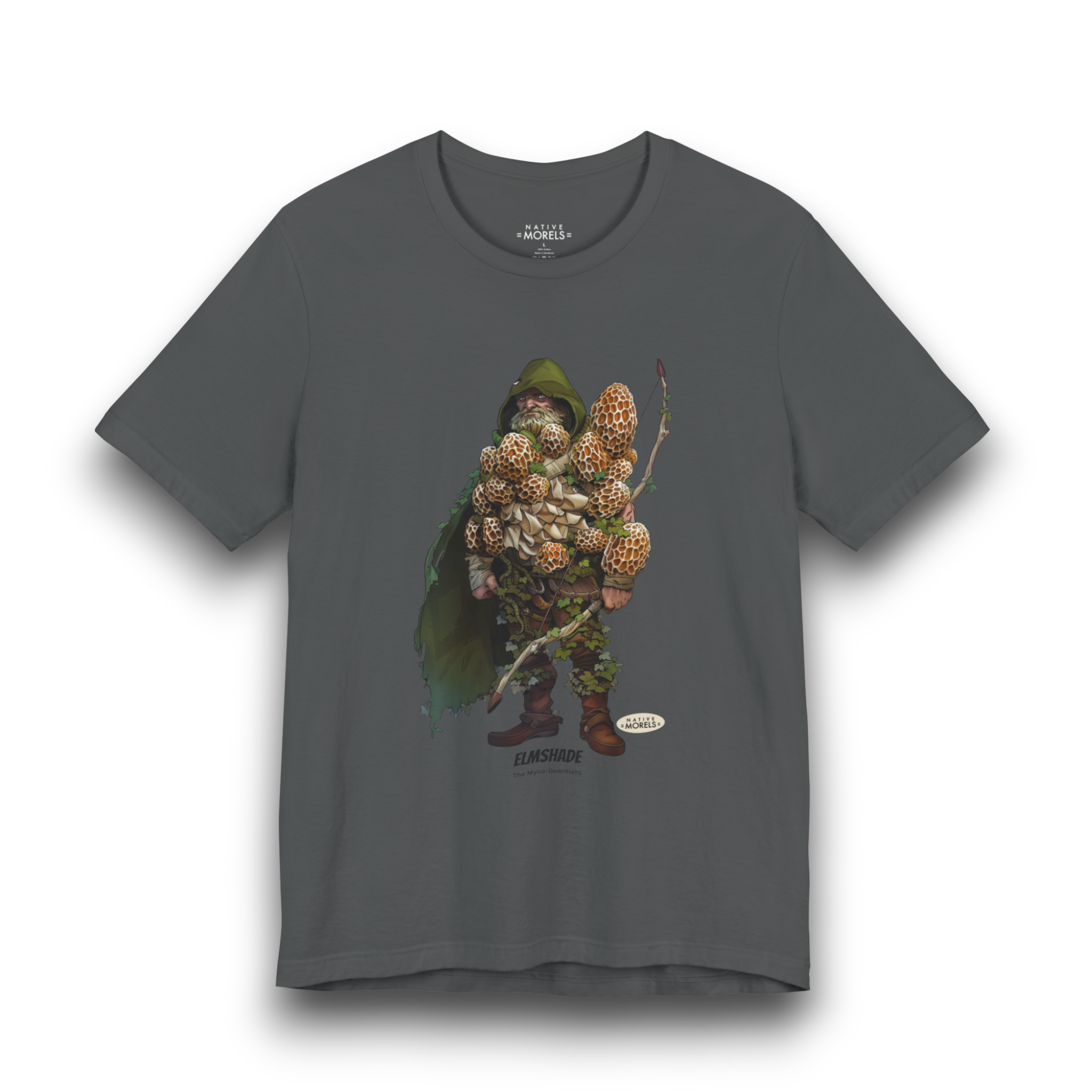 Elmshade™ | The Myco-Guardians™ Forest League | Native Morels Shirt