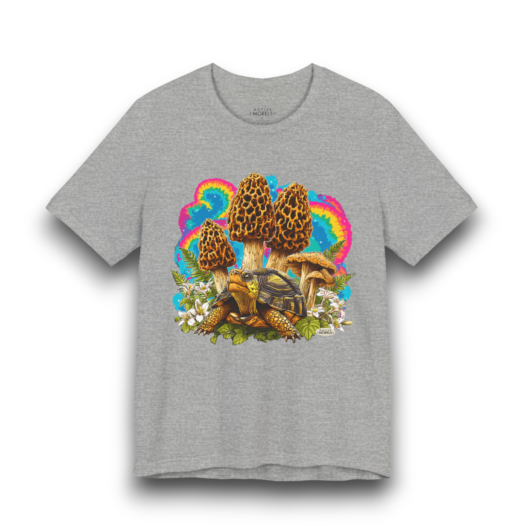 Box Turtle Groovy Forest Tee | Native Morels™