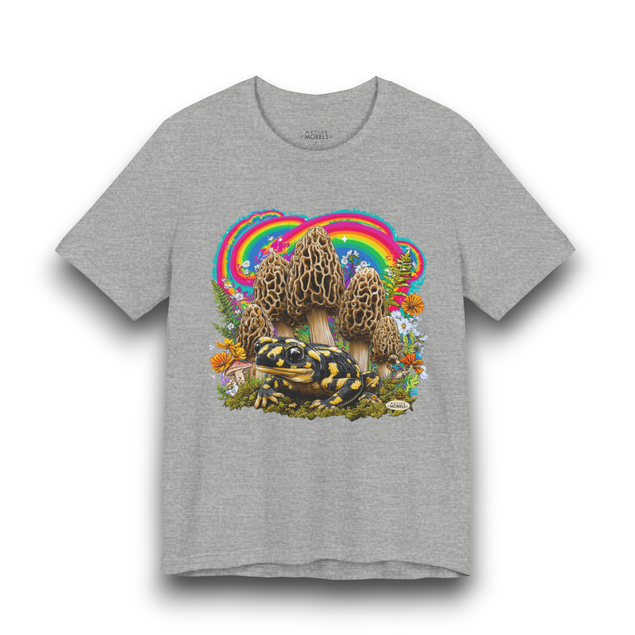 Eastern Tiger Salamander Groovy Forest Tee | Native Morels™