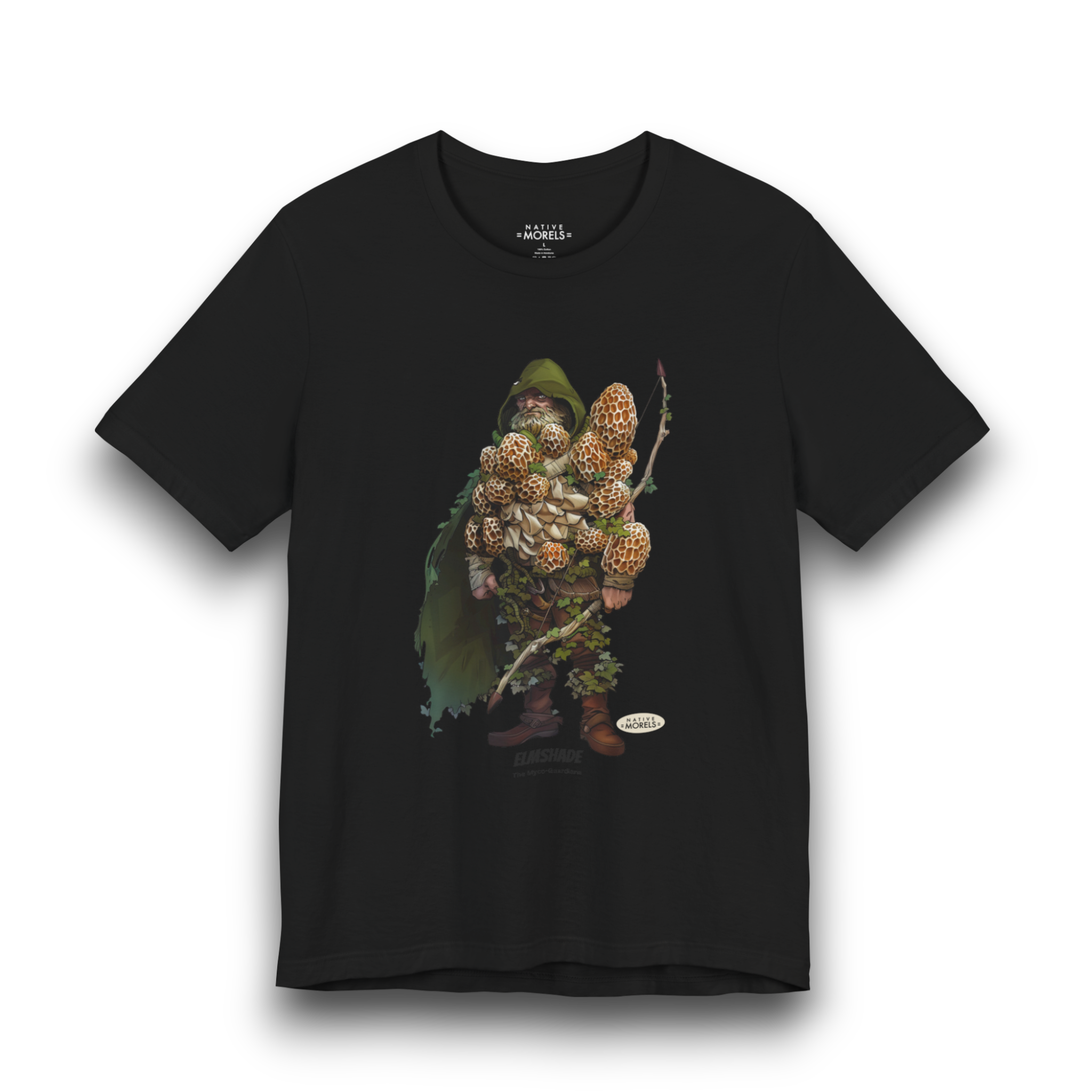Elmshade™ | The Myco-Guardians™ Forest League | Native Morels Shirt