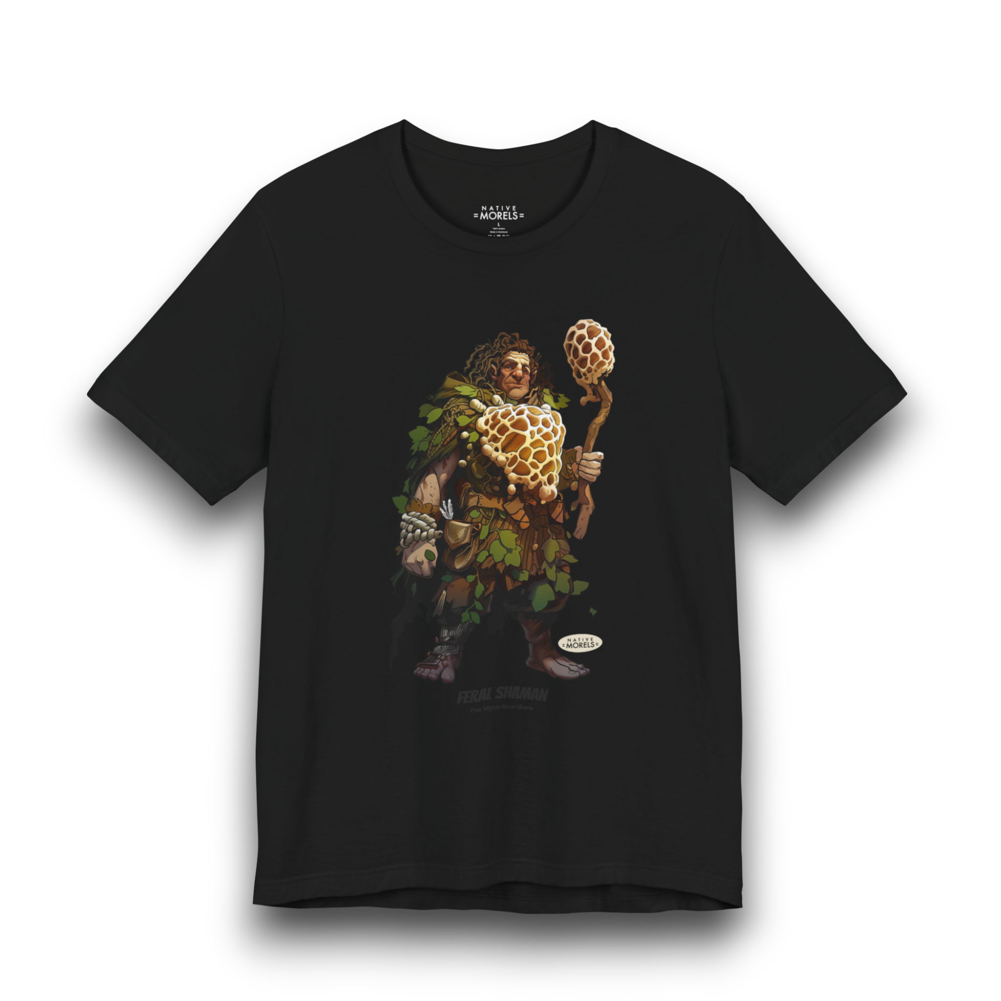Feral Shaman™ | The Myco-Guardians™ Forest League | Native Morels Shirt