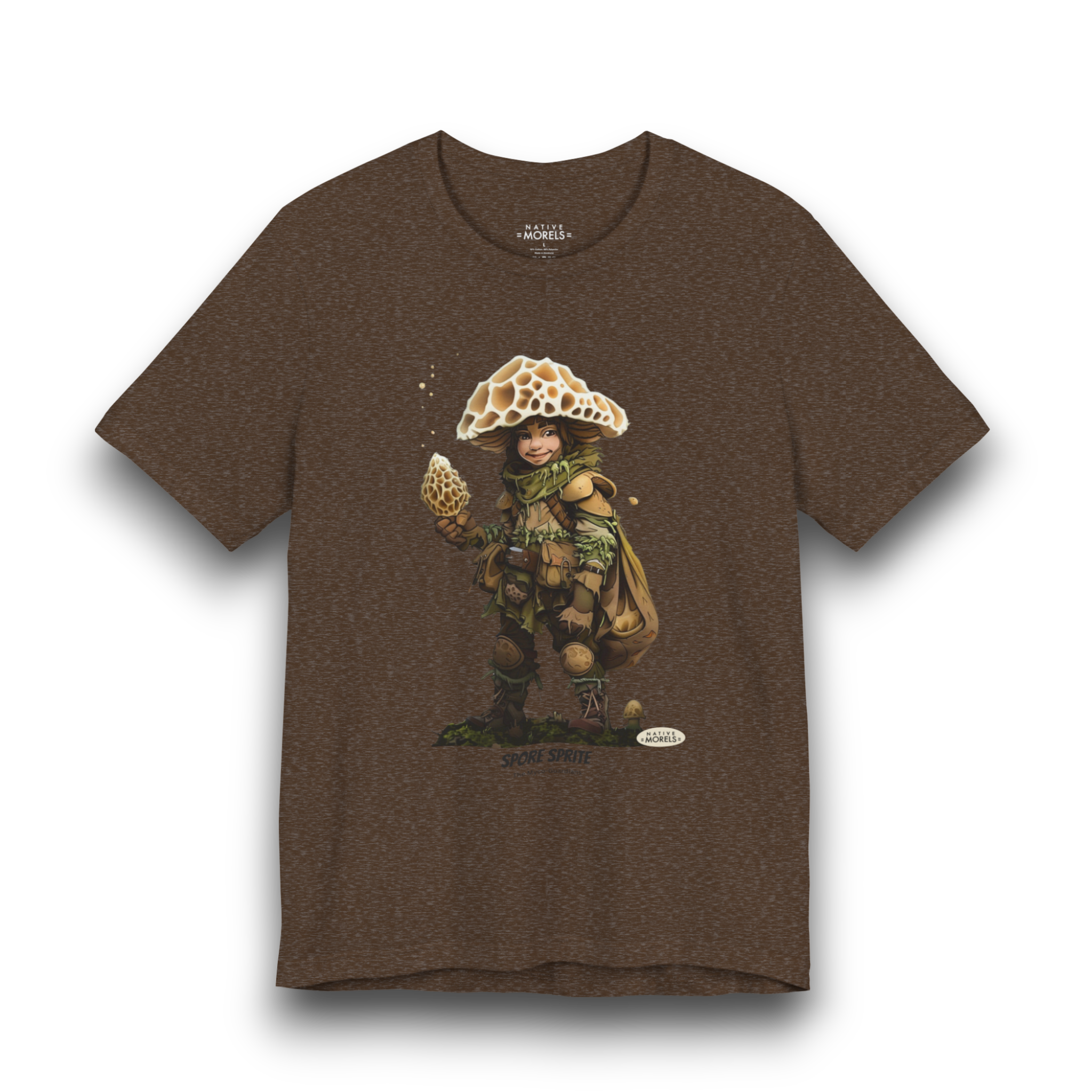 Spore Sprite™ | The Myco-Guardians™ Forest League | Native Morels Shirt