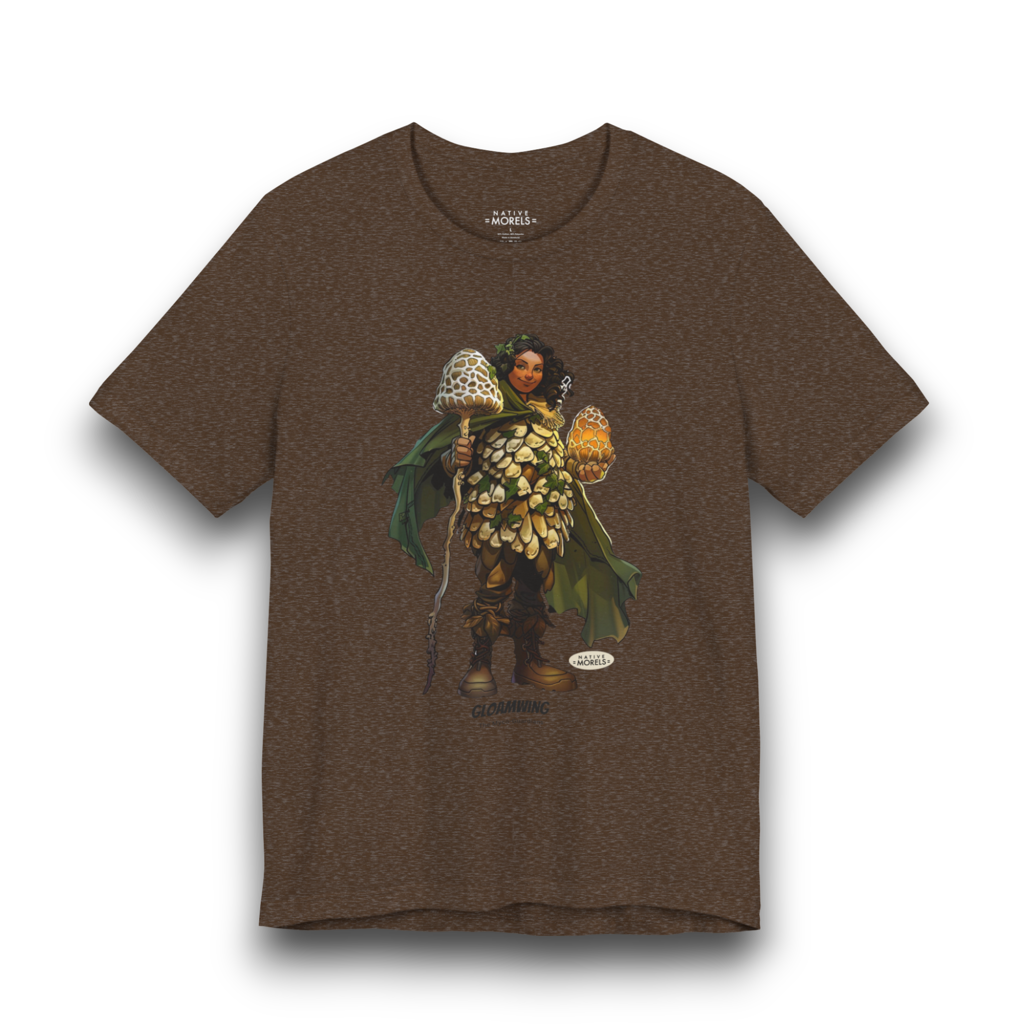 Gloamwing™ | The Myco-Guardians™ Forest League | Native Morels Shirt