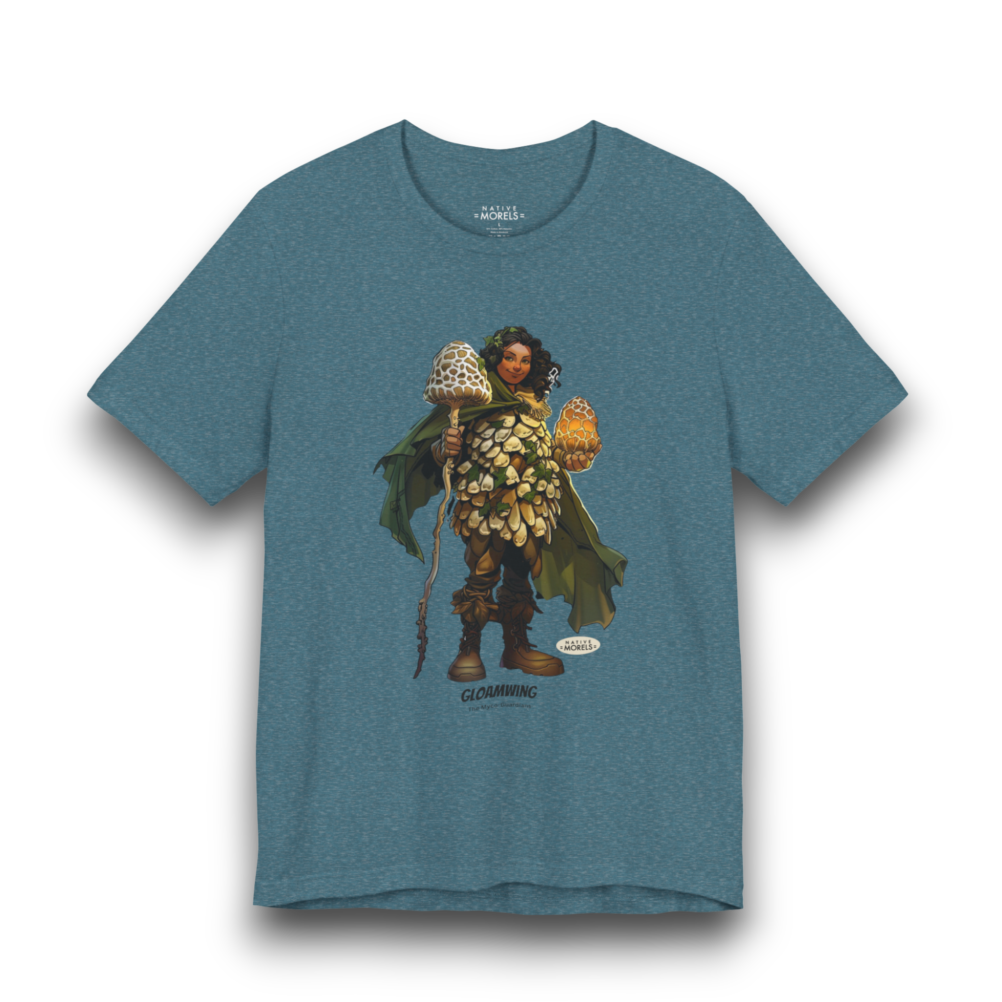 Gloamwing™ | The Myco-Guardians™ Forest League | Native Morels Shirt