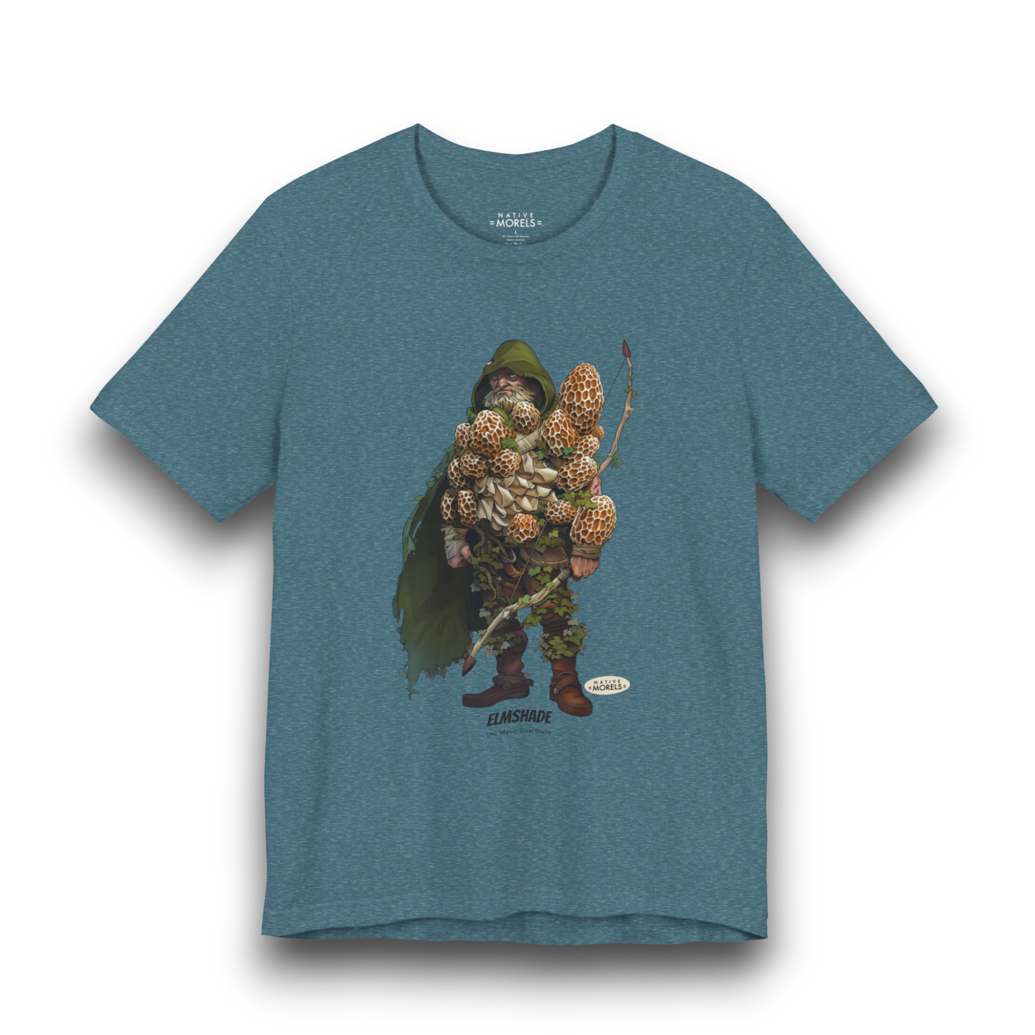 Elmshade™ | The Myco-Guardians™ Forest League | Native Morels Shirt