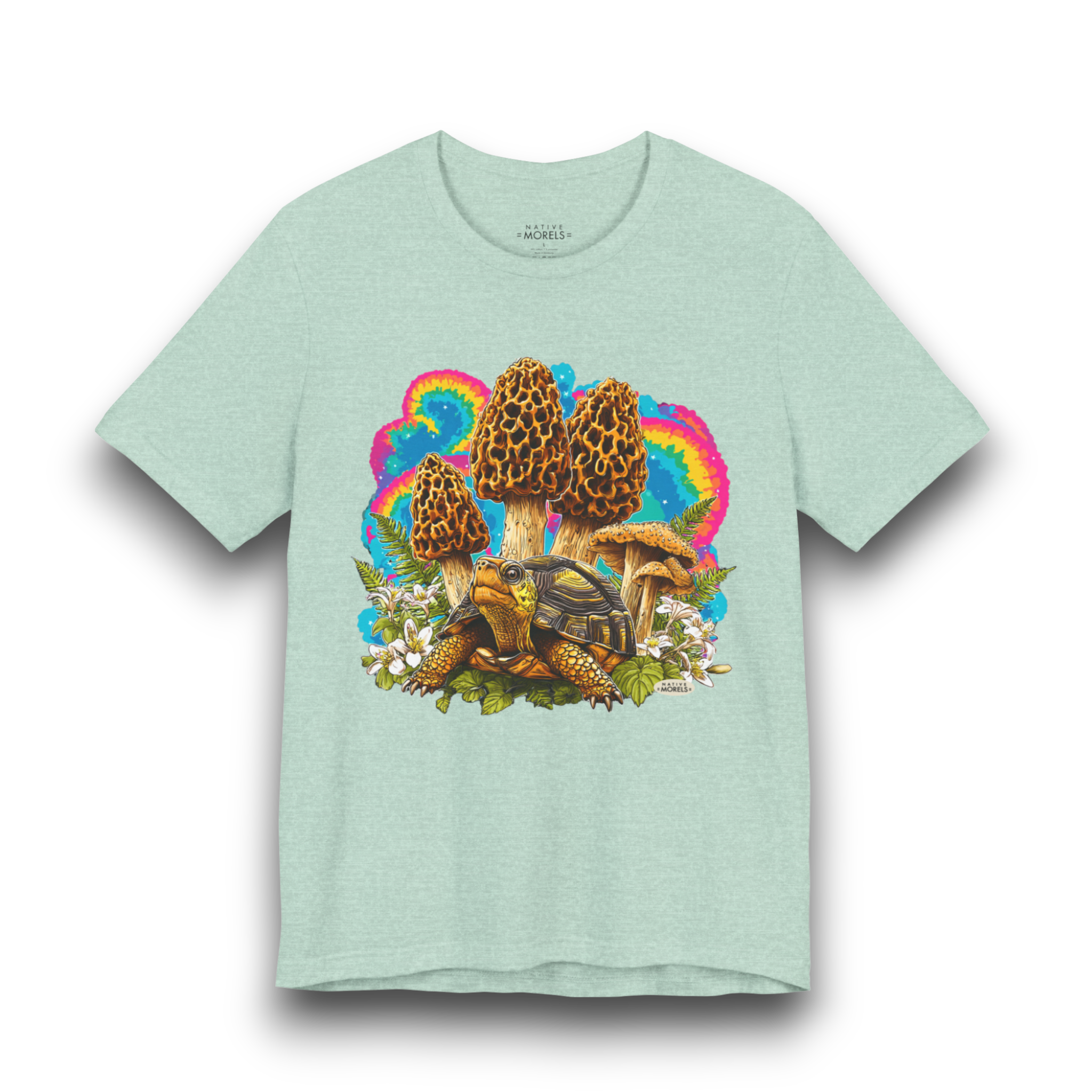 Box Turtle Groovy Forest Tee | Native Morels™