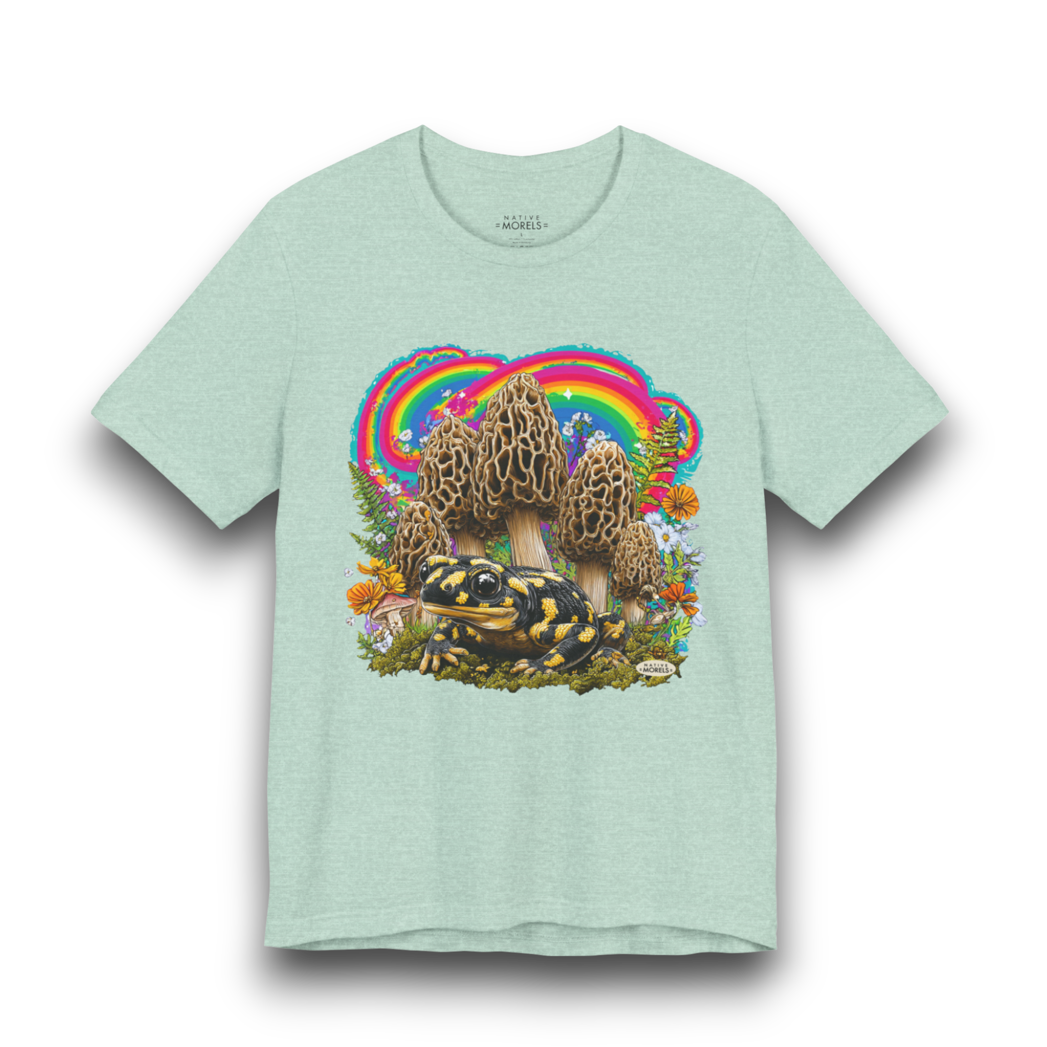 Eastern Tiger Salamander Groovy Forest Tee | Native Morels™