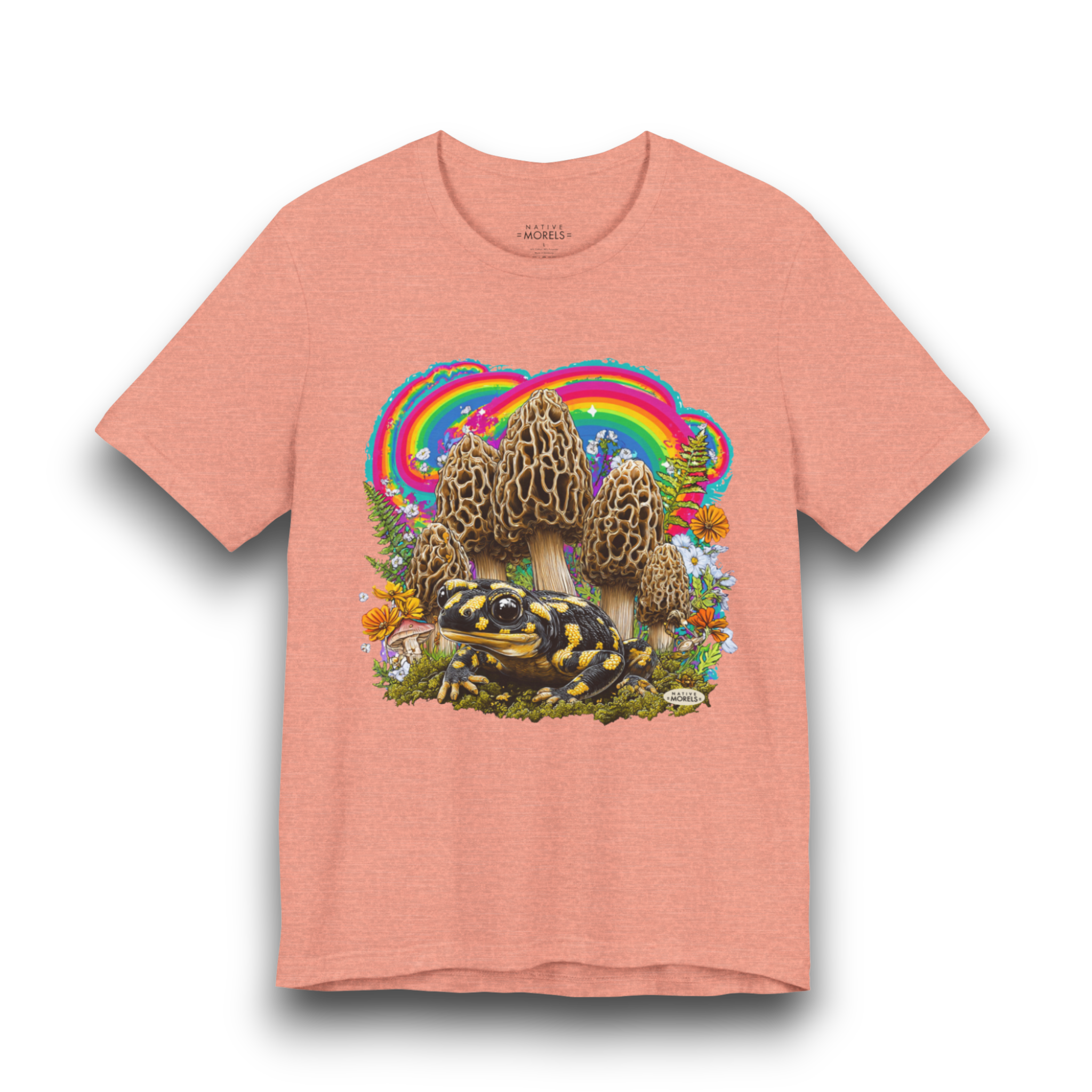 Eastern Tiger Salamander Groovy Forest Tee | Native Morels™