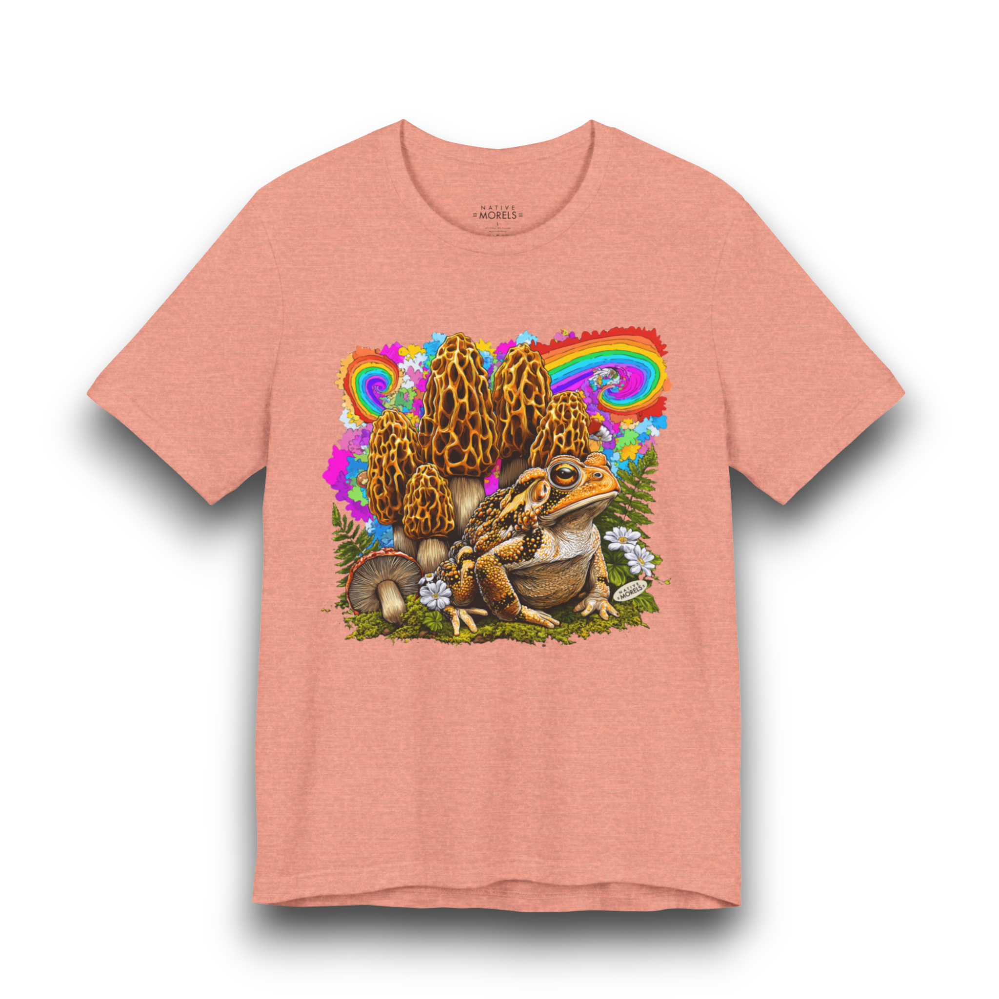 Spotted Toad Groovy Forest Tee | Native Morels™