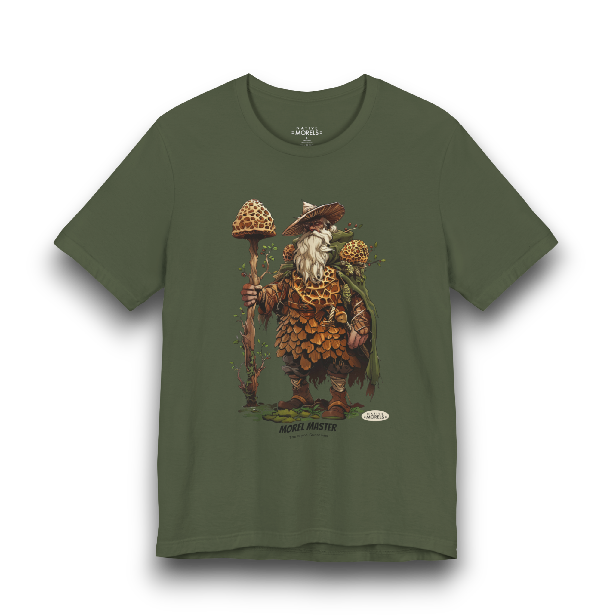 Morel Master™ | The Myco-Guardians Forest League | Native Morels Shirt