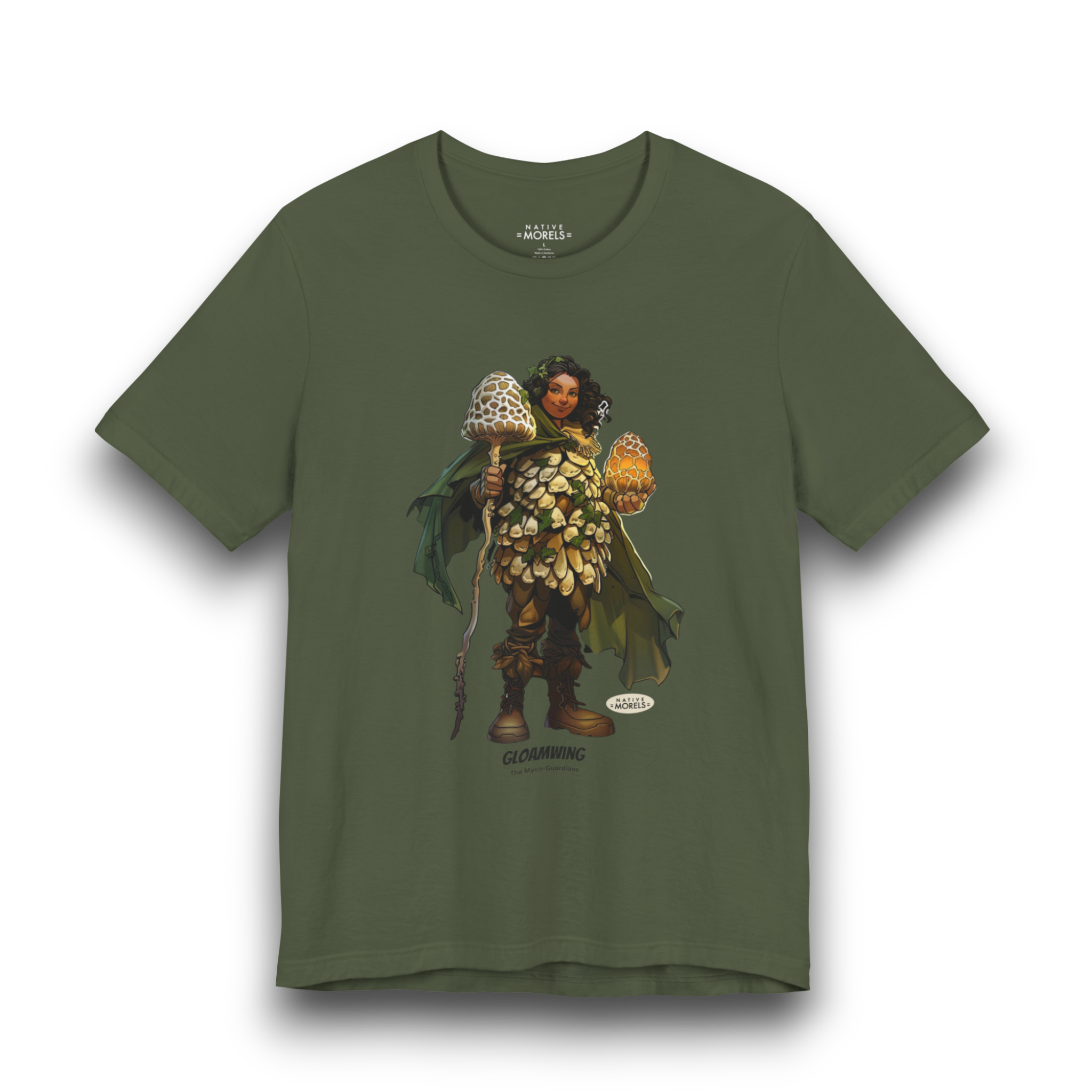 Gloamwing™ | The Myco-Guardians™ Forest League | Native Morels Shirt