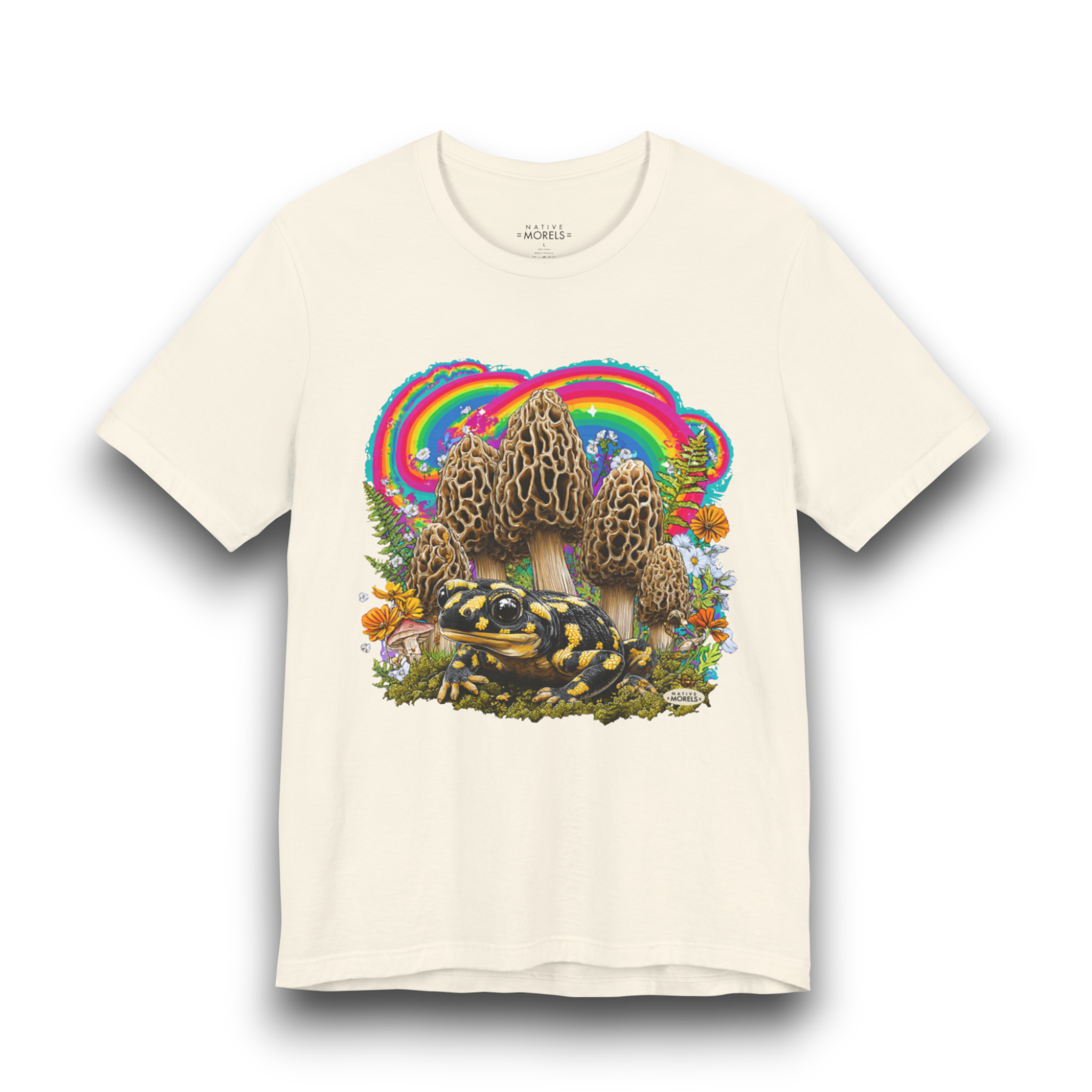 Eastern Tiger Salamander Groovy Forest Tee | Native Morels™