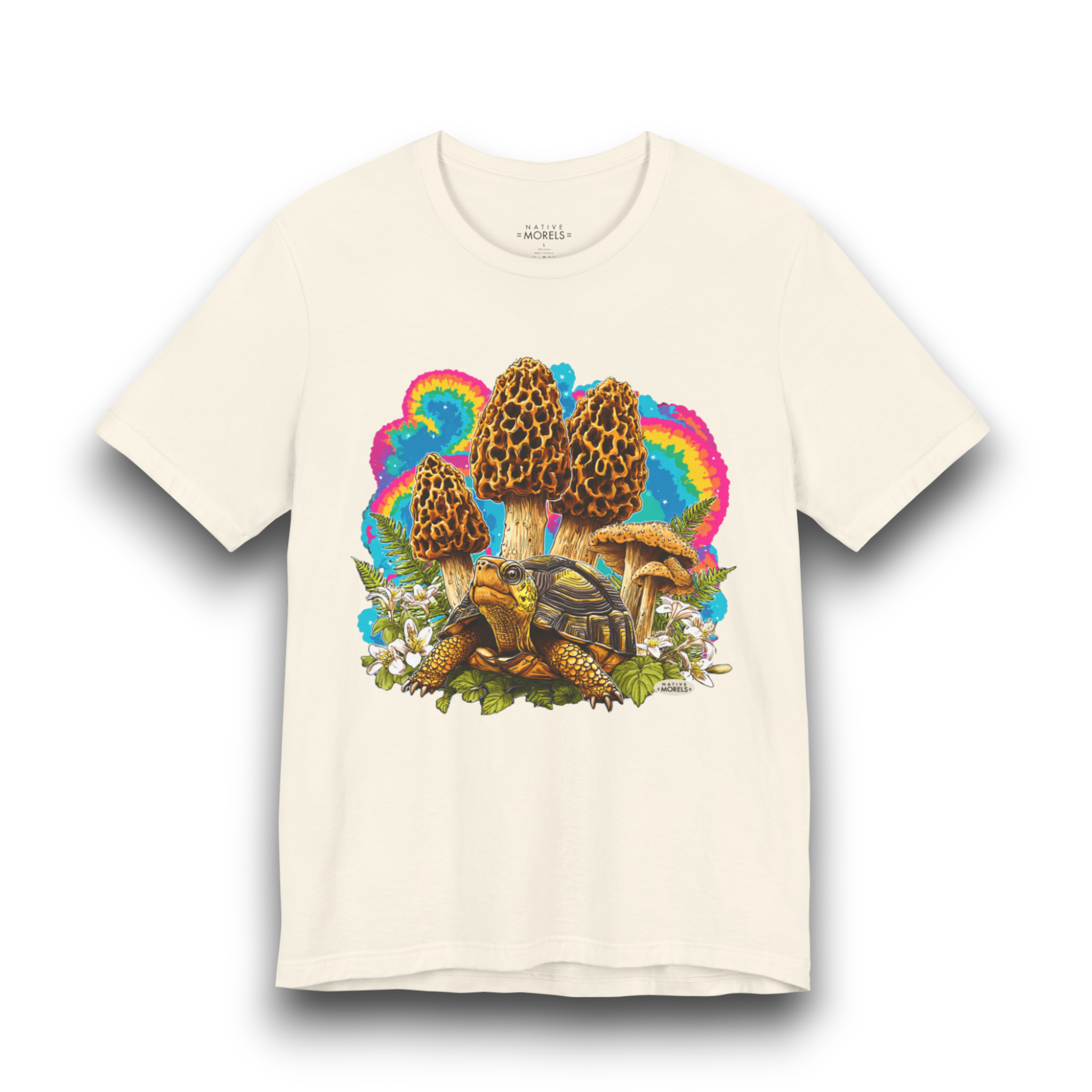 Box Turtle Groovy Forest Tee | Native Morels™