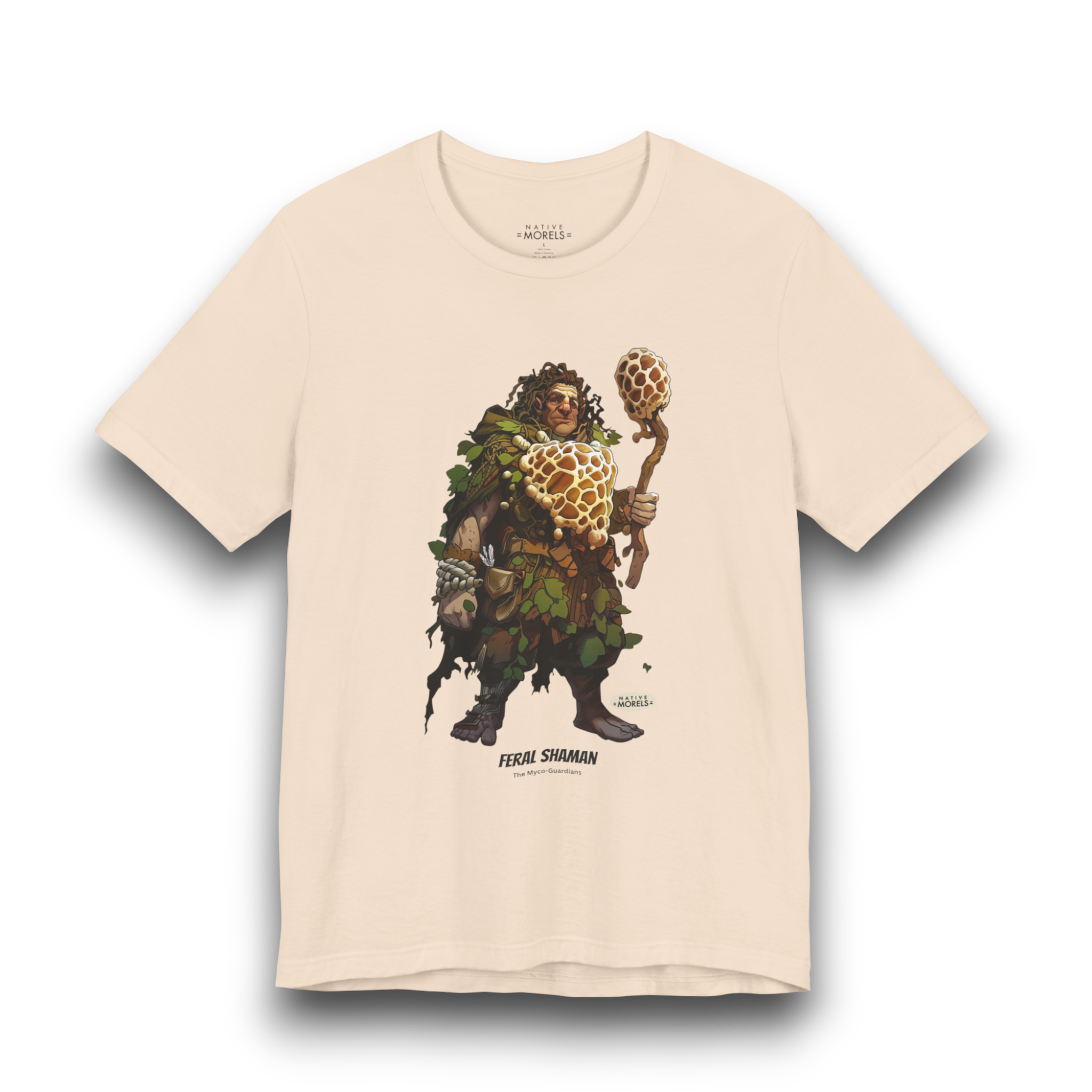 Feral Shaman™ | The Myco-Guardians™ Forest League | Native Morels Shirt