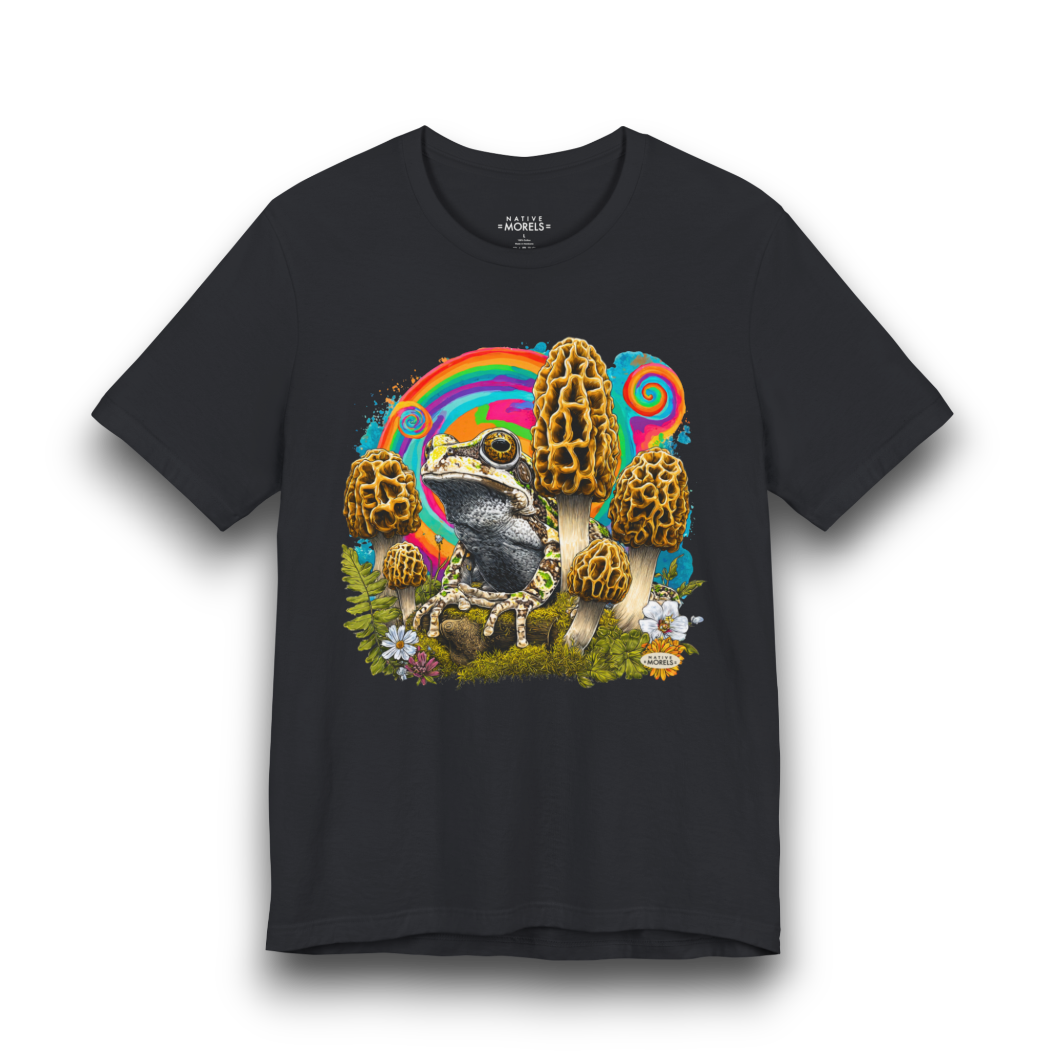 Tree Frog Groovy Forest Tee | Native Morels™
