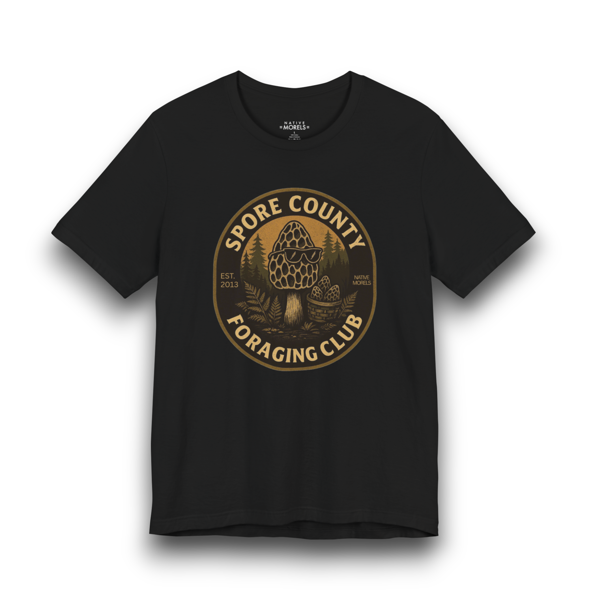 Spore County Foraging Club T-Shirt | Native Morels™