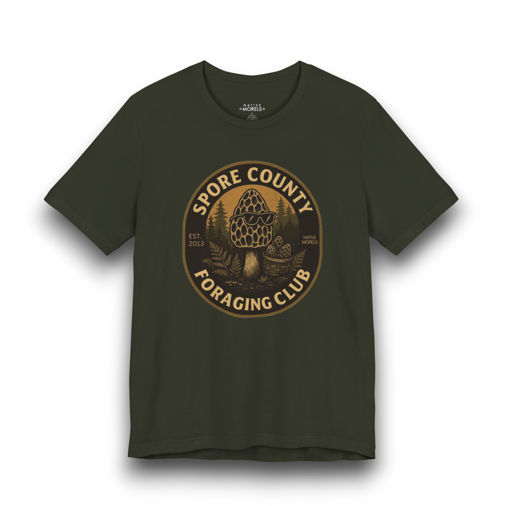 Spore County Foraging Club T-Shirt | Native Morels™