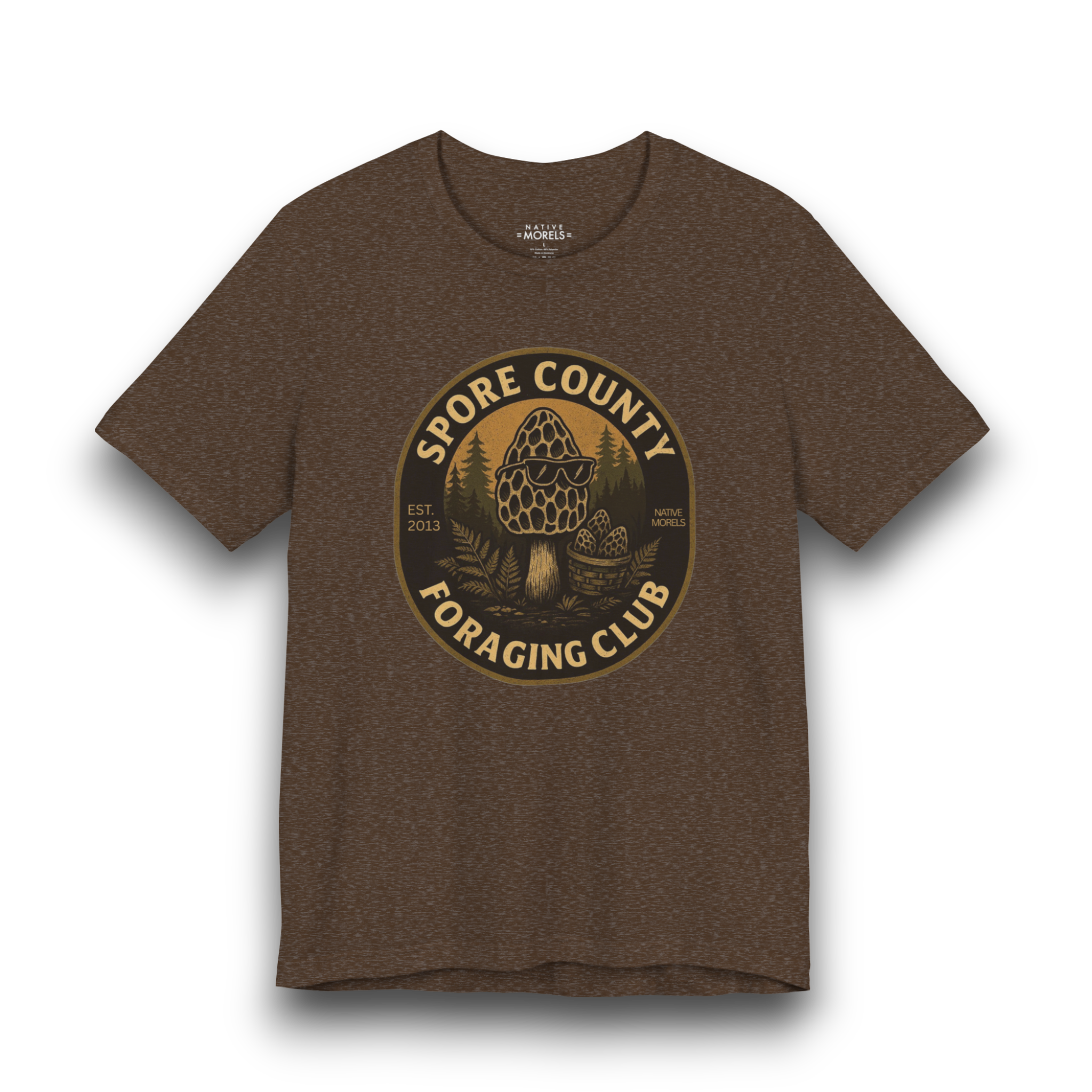 Spore County Foraging Club T-Shirt | Native Morels™