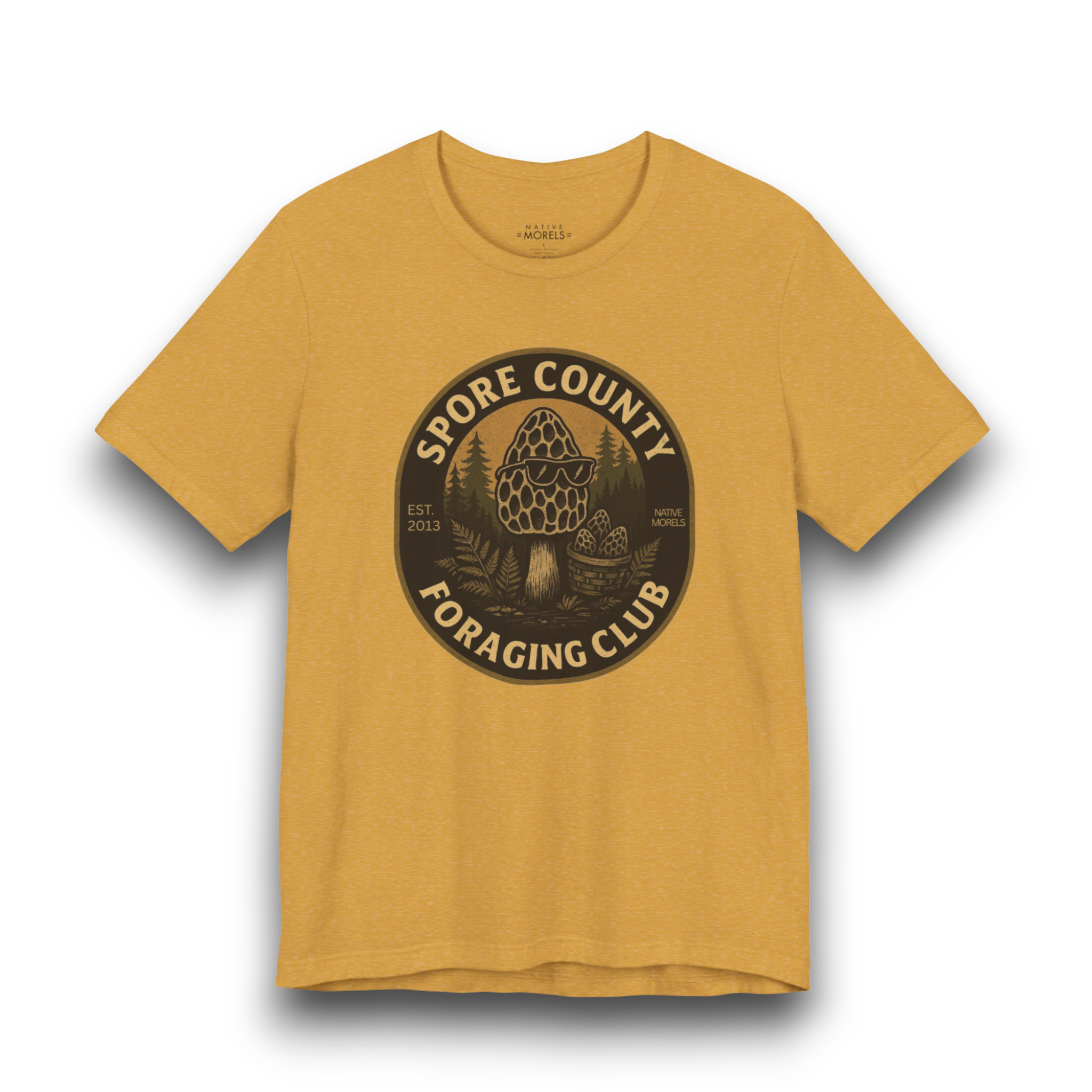 Spore County Foraging Club T-Shirt | Native Morels™