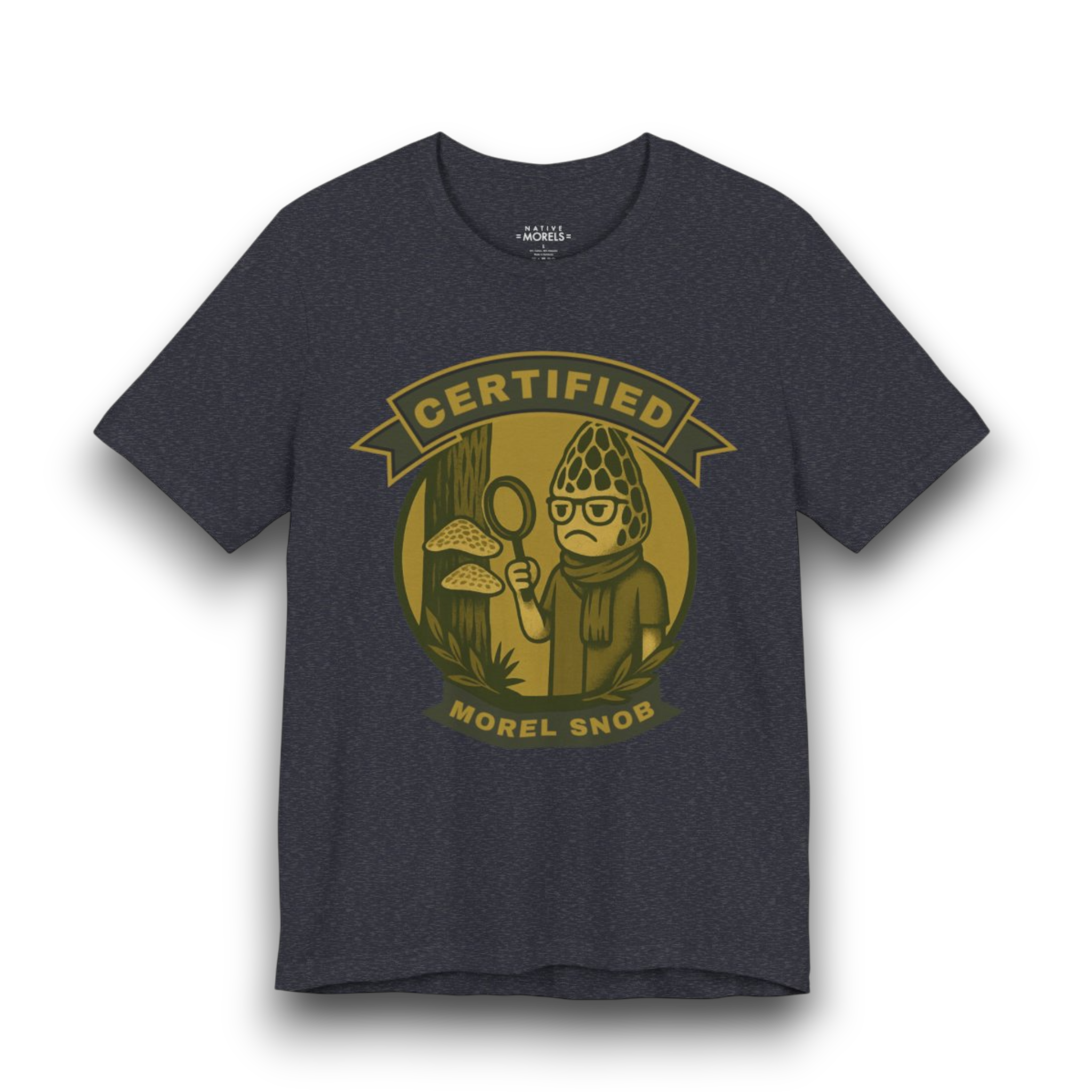 “Certified Morel Snob” T-Shirt | Native Morels™