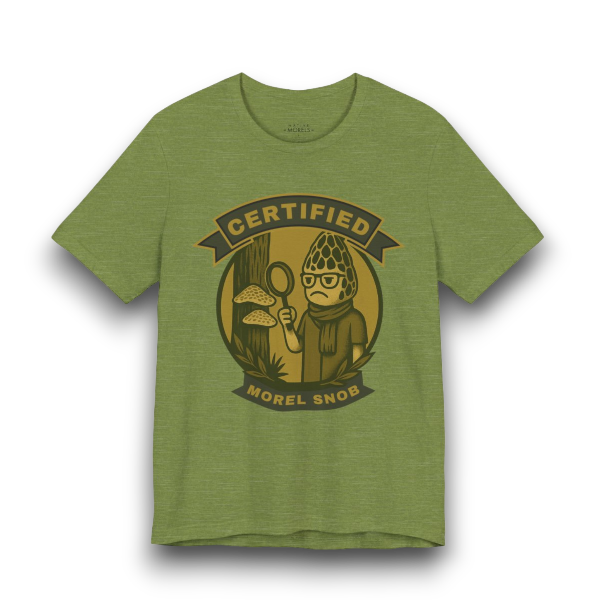 “Certified Morel Snob” T-Shirt | Native Morels™