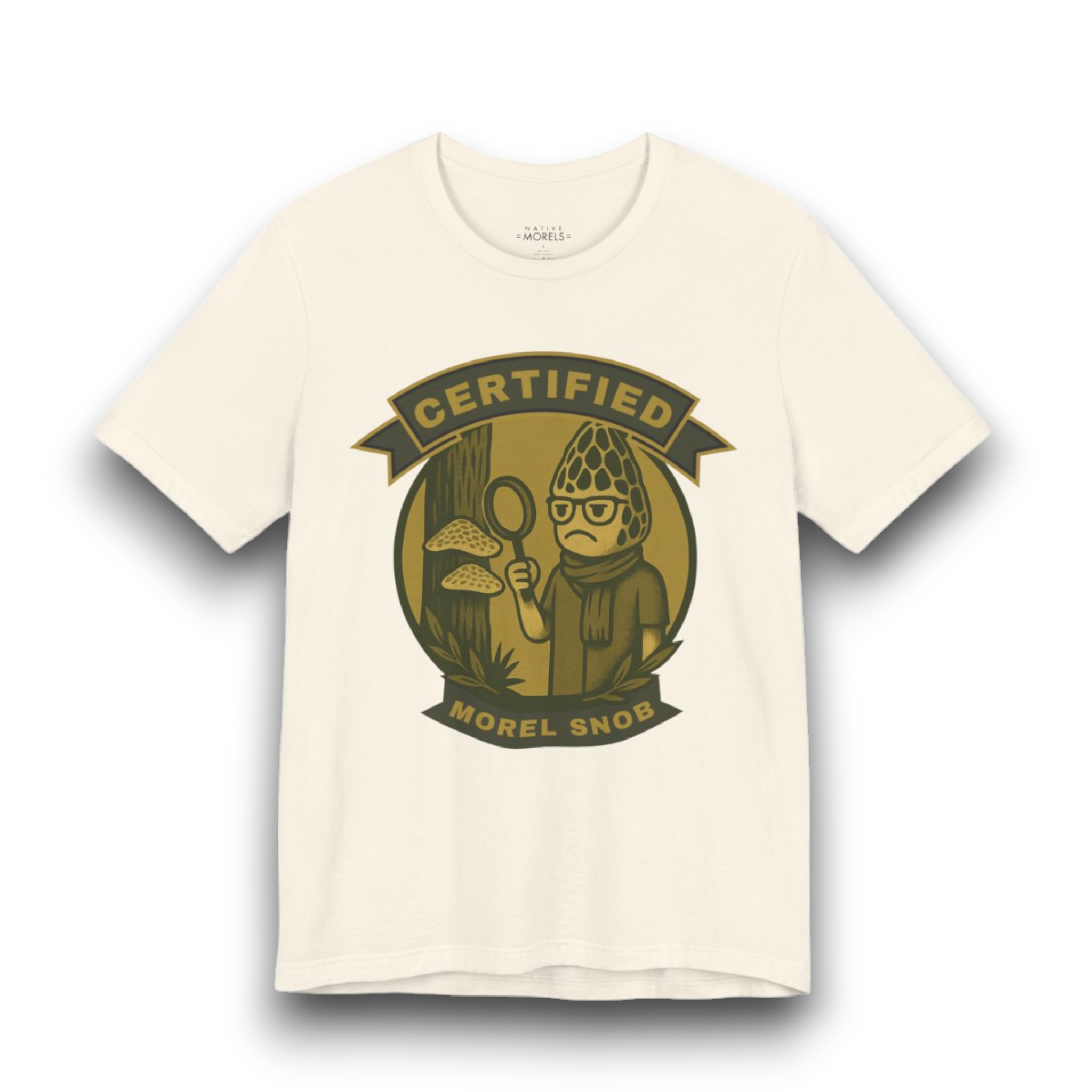 “Certified Morel Snob” T-Shirt | Native Morels™