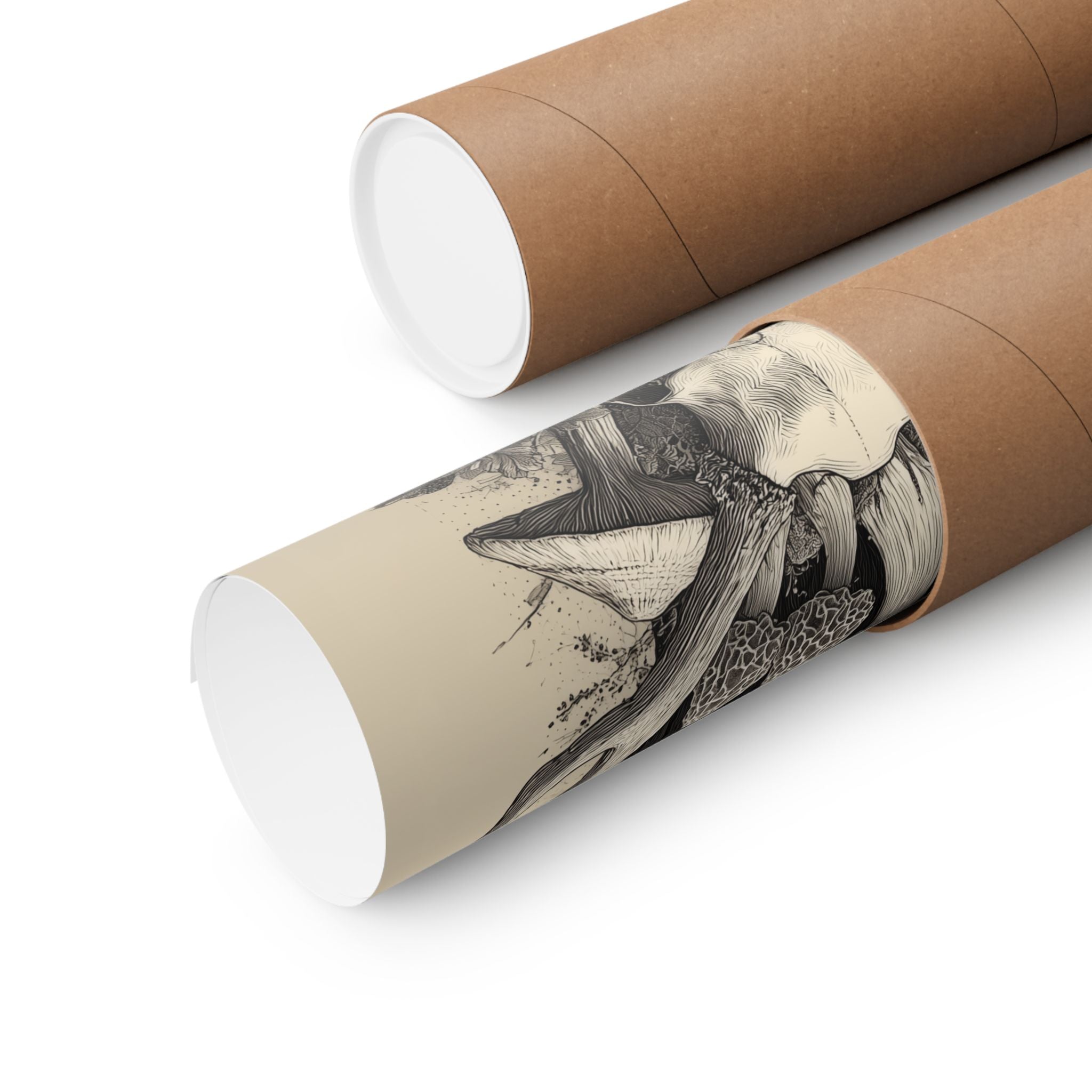 “Ravenwatch Crown” Spring Forest Art Print | Native Morels™