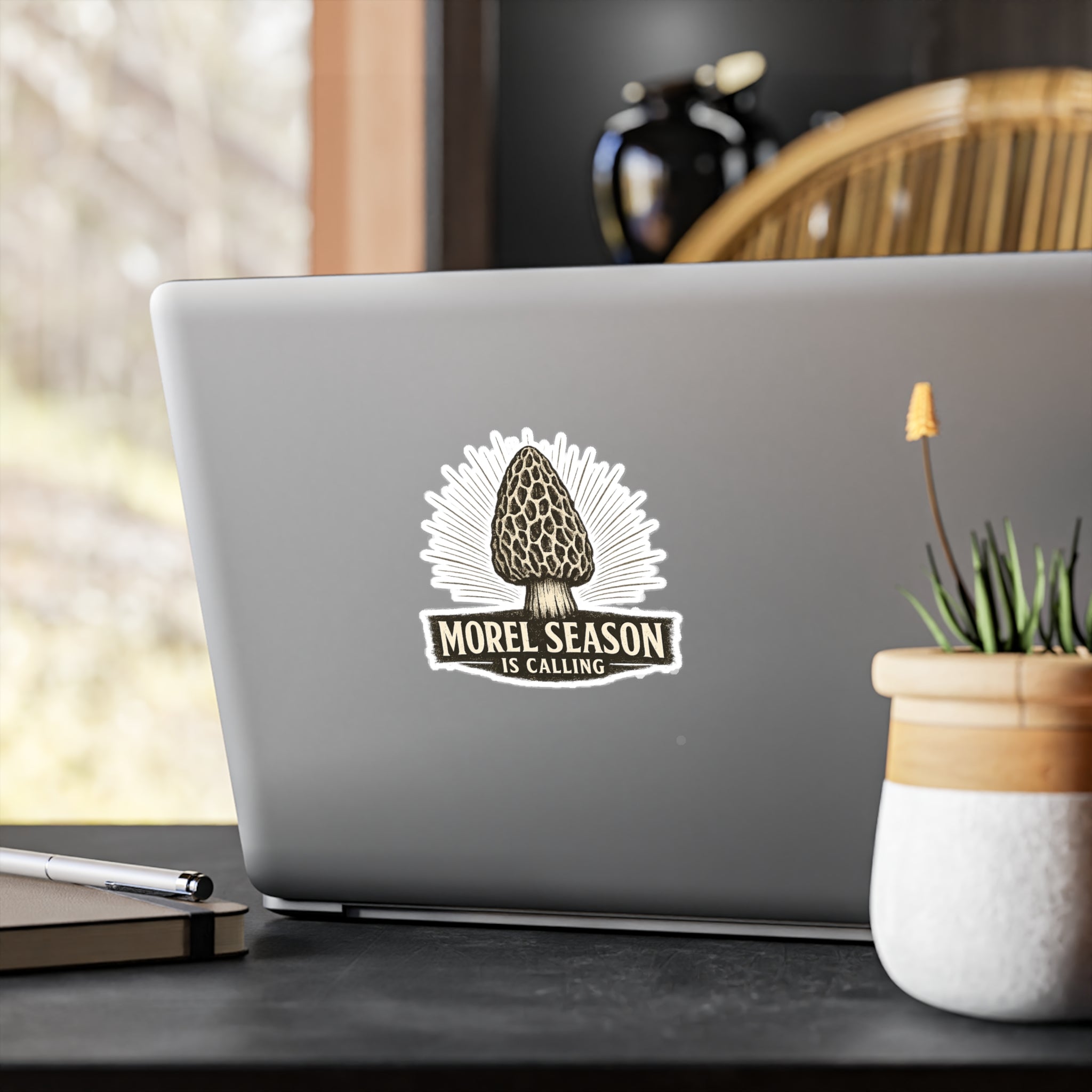 Morel Season Is Calling Sticker | Spring Forager Decal – Native Morels™