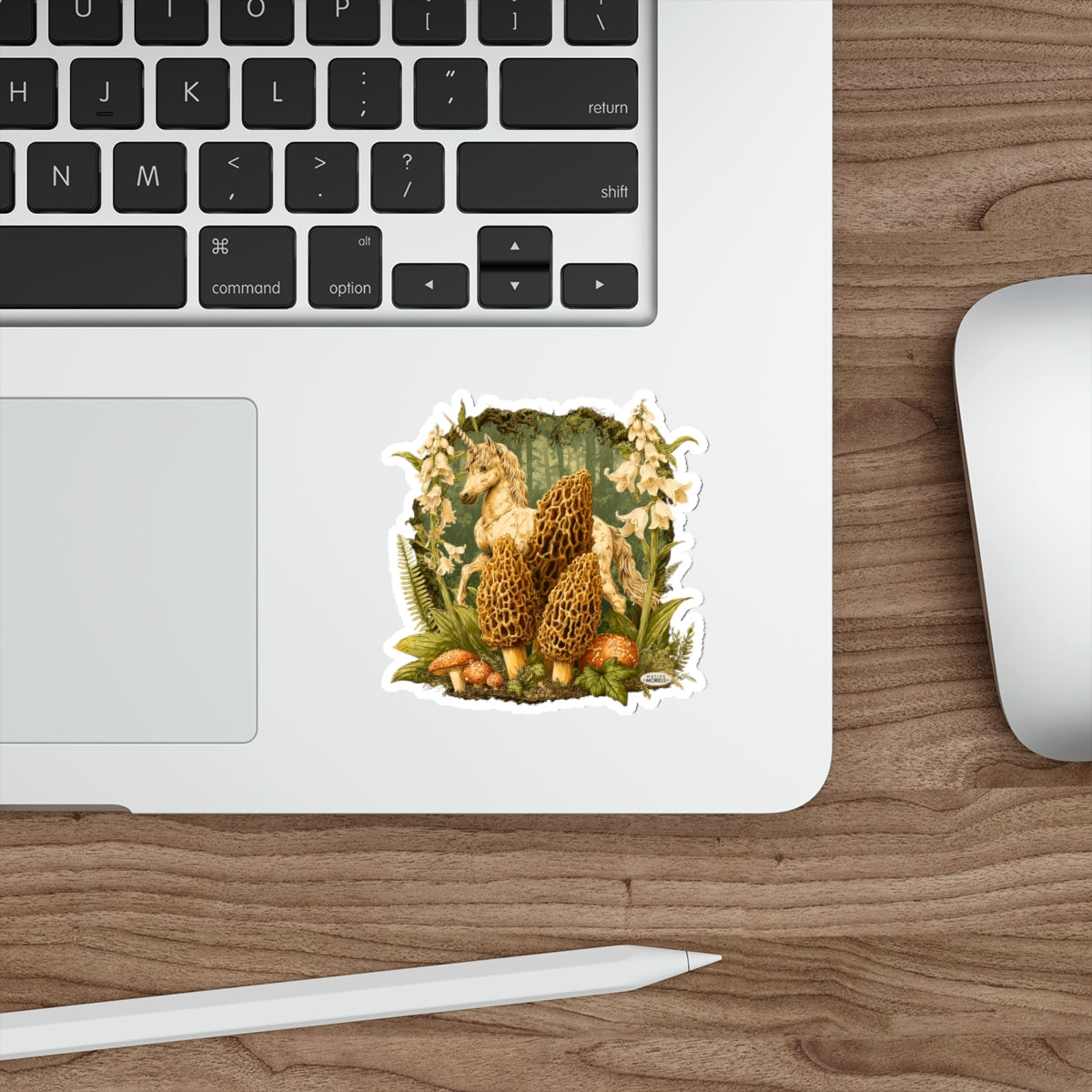 Unicorn & Morels Mystical Forest Die-Cut Decal